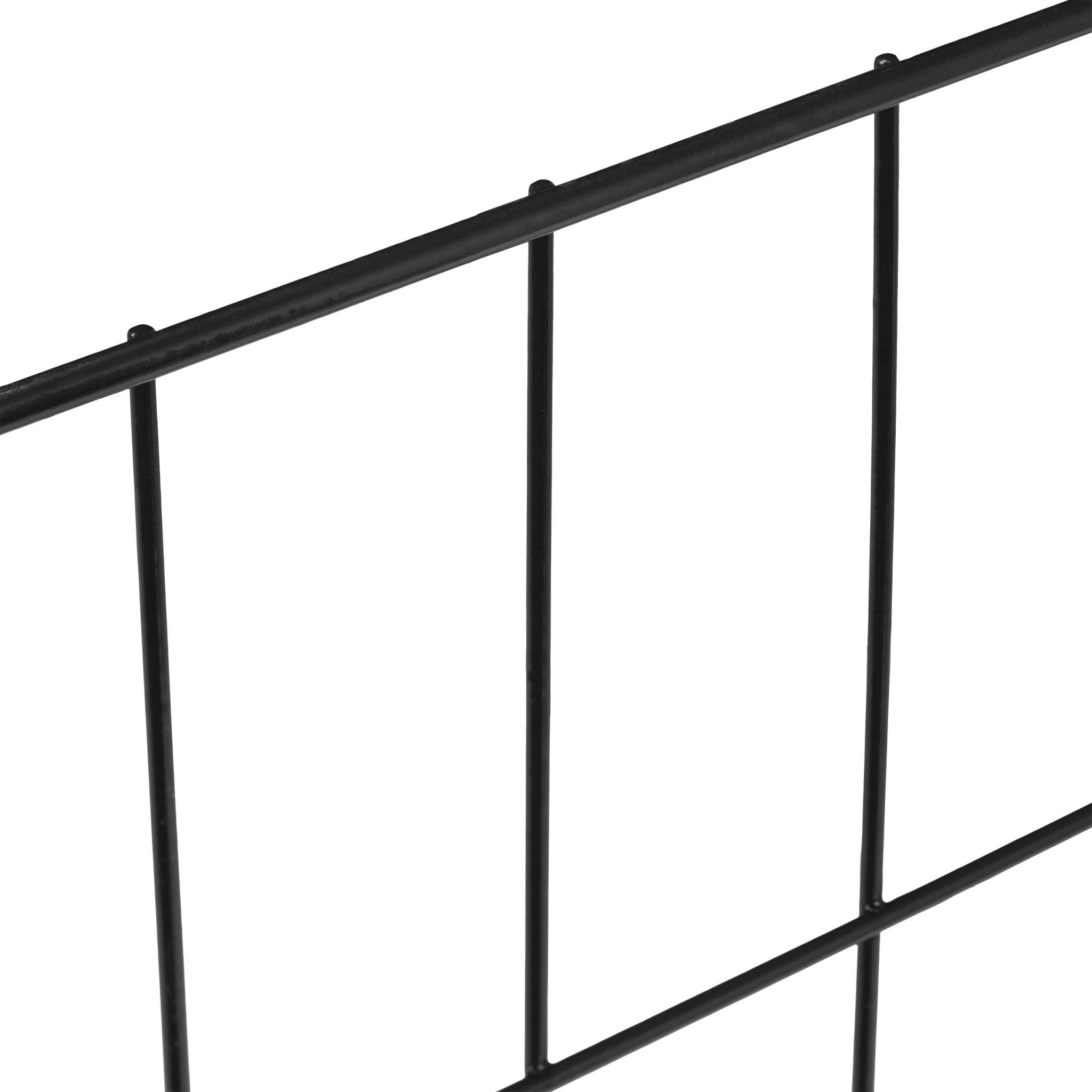 Komposter Metall 3er-Set schwarz Schwarz