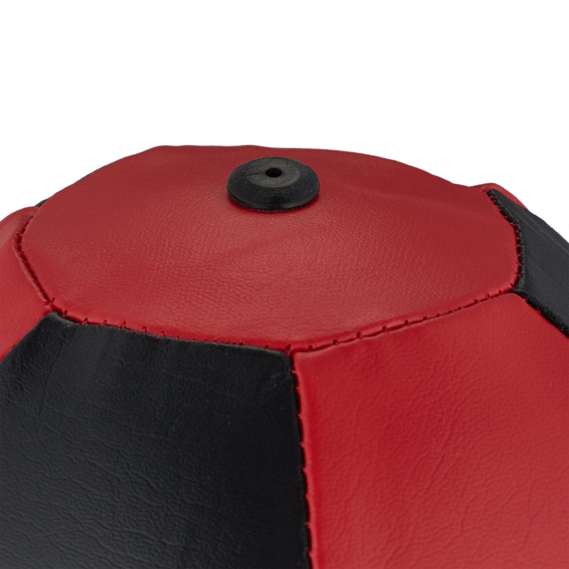 Tisch Boxsack Rot-Schwarz-Silber von Relaxdays