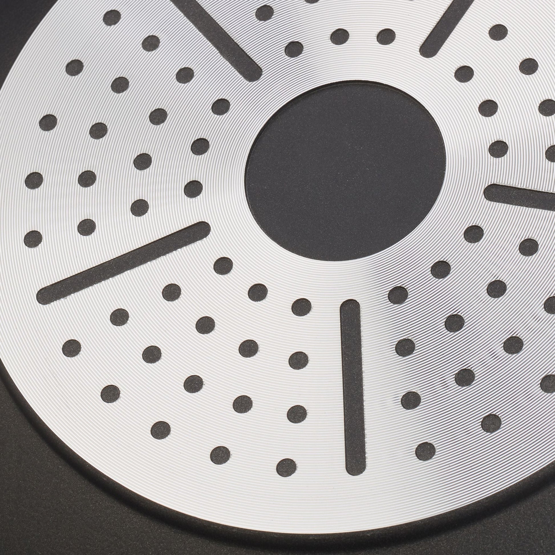 Wokpfanne mit Deckel Schwarz-Silber-Transparent von Relaxdays