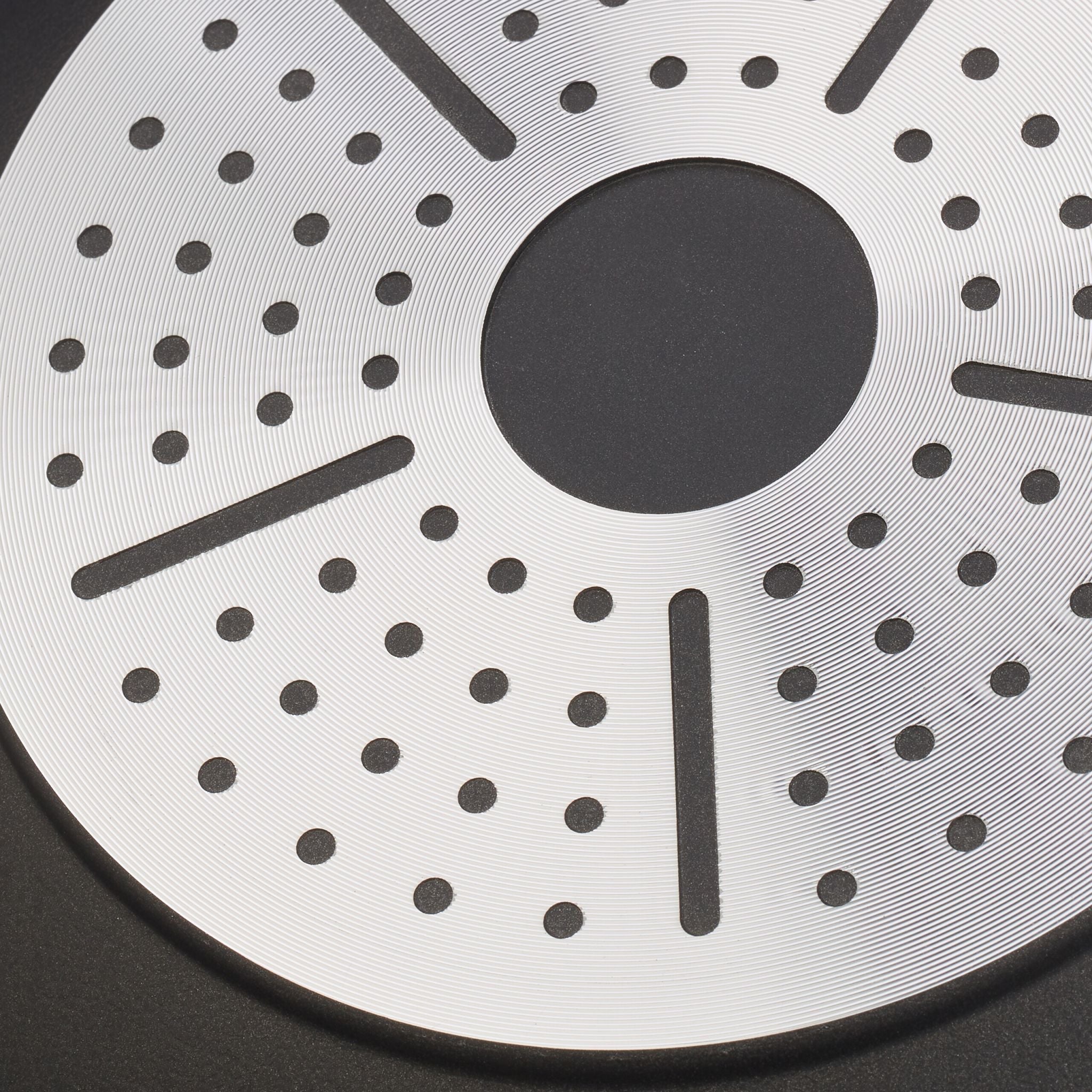 Wokpfanne mit Deckel Schwarz-Silber-Transparent von Relaxdays