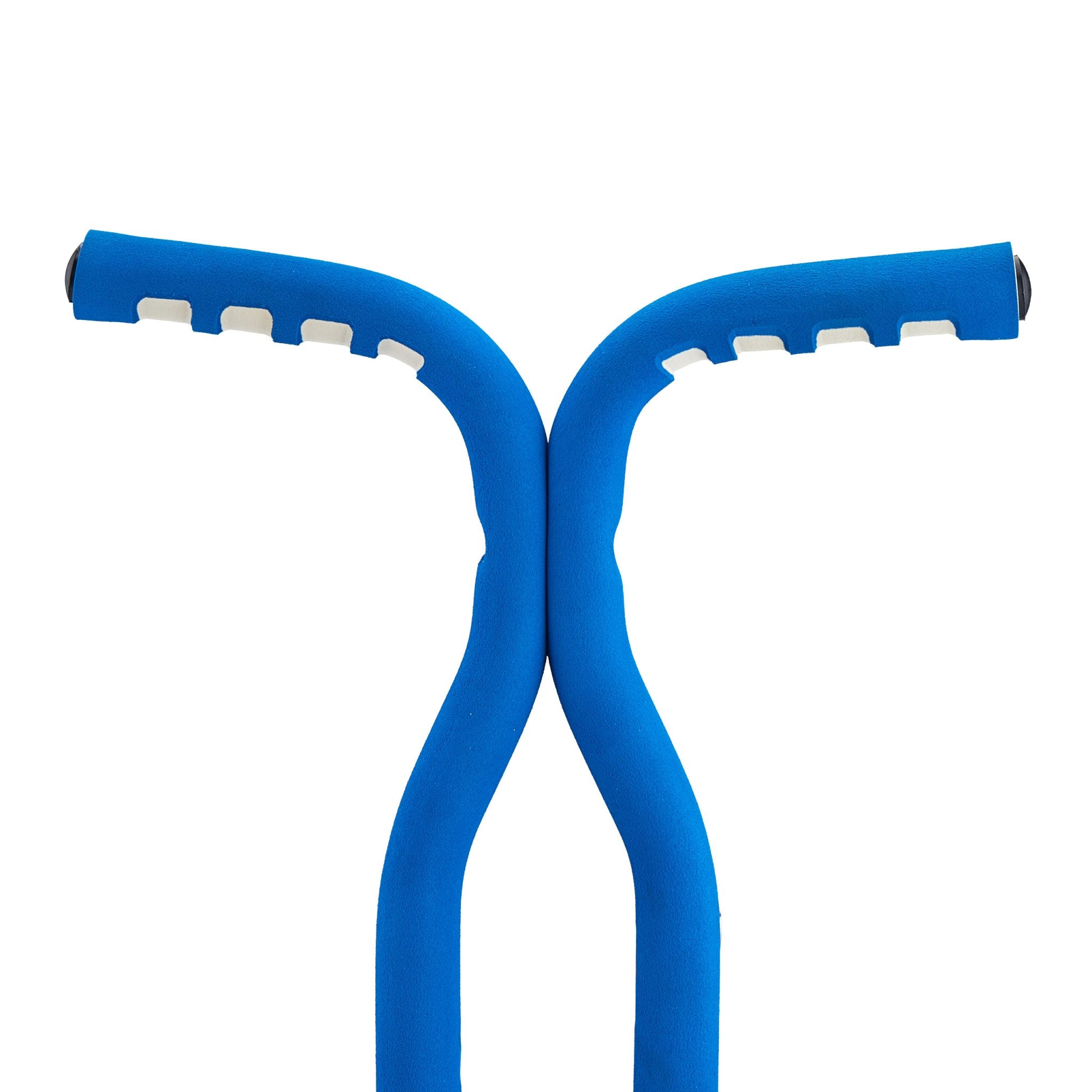 Blauer Pogo Stick für Kinder Weiss-Blau-Silber von Relaxdays