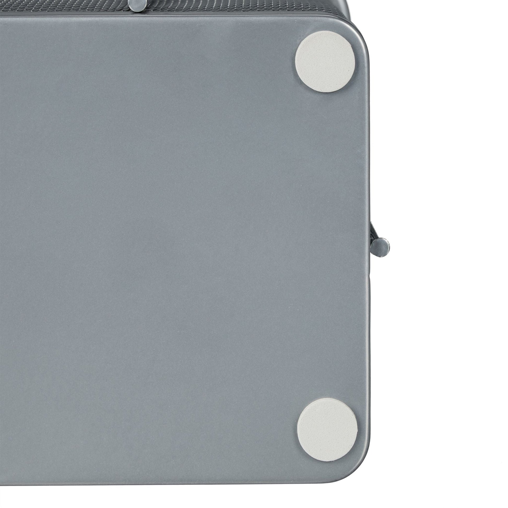 Regenschirmständer Metall Silber von Relaxdays