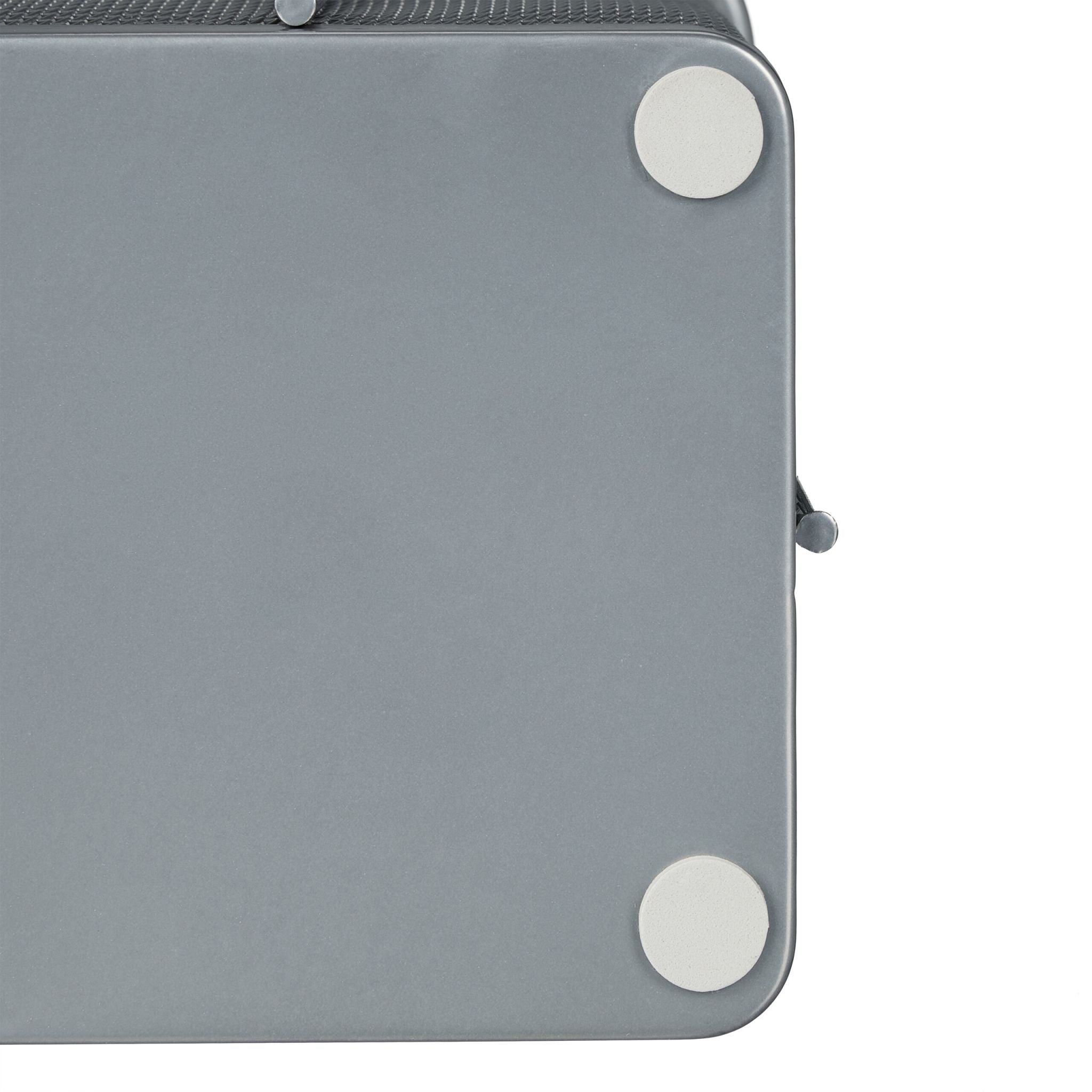 Regenschirmständer Metall Silber von Relaxdays