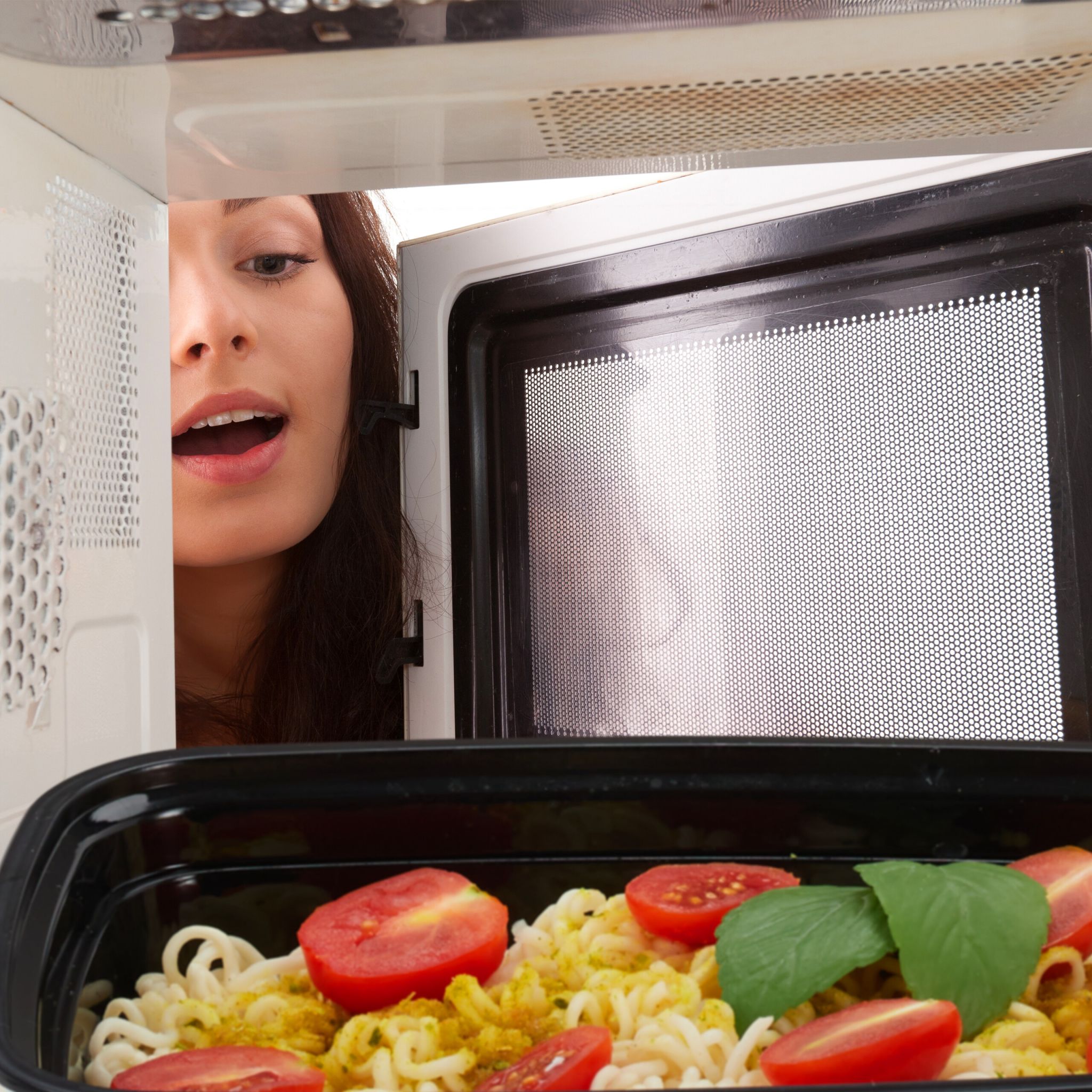 Meal Prep Boxen 1 Fach 24er-Set Schwarz-Transparent von Relaxdays
