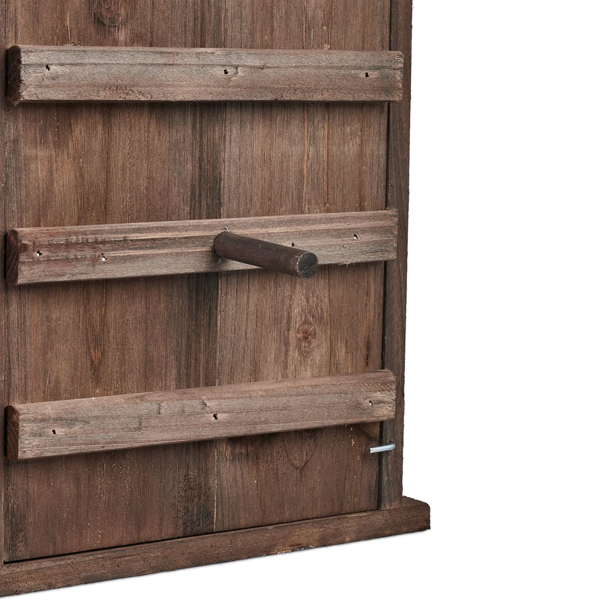 Eulen Nistkasten Holz Braun von Relaxdays