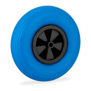 Schubkarrenrad 3.50-6 in Blau/Schwarz Blau-Schwarz von Relaxdays