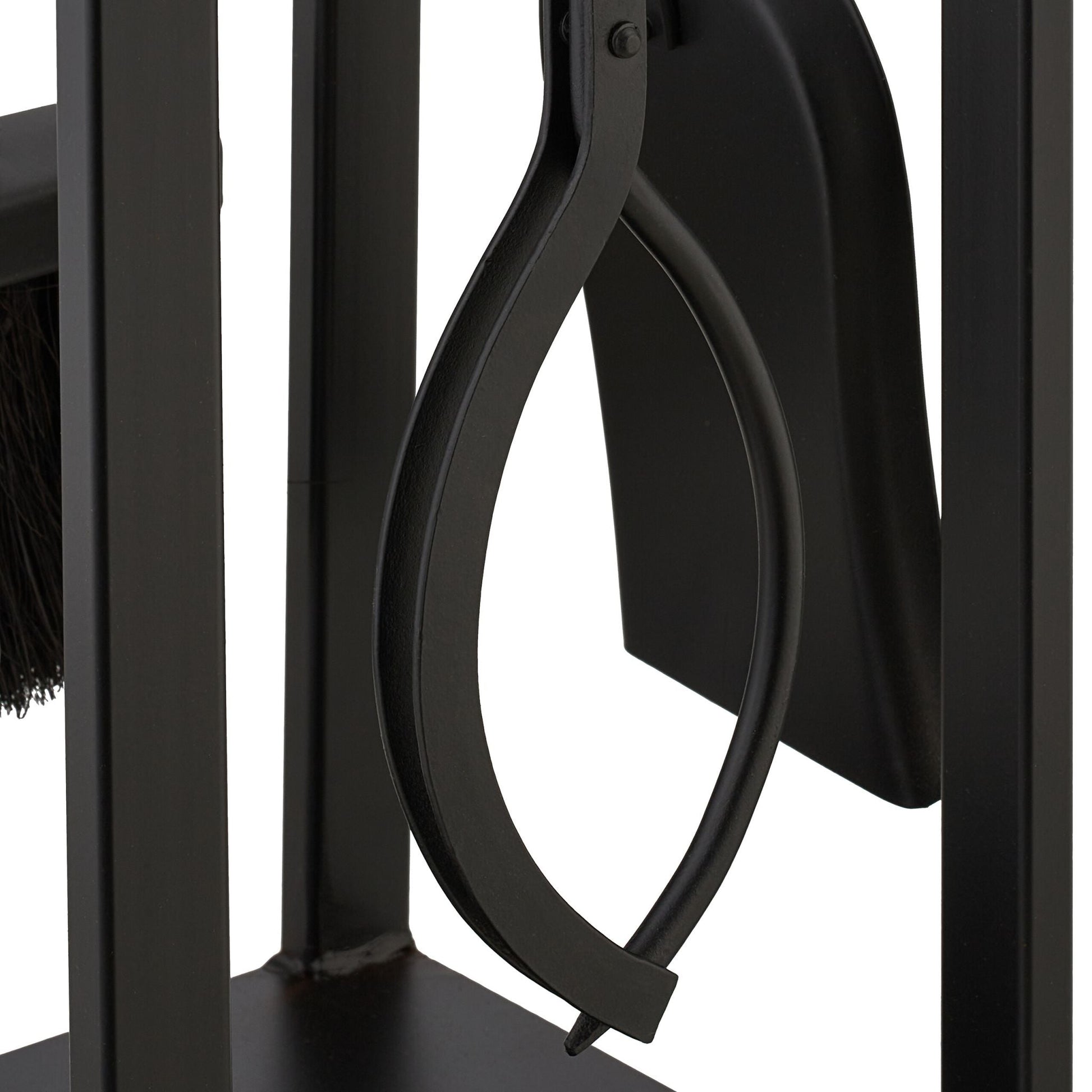 Kaminbesteck 5tlg. Braun-Schwarz von Relaxdays