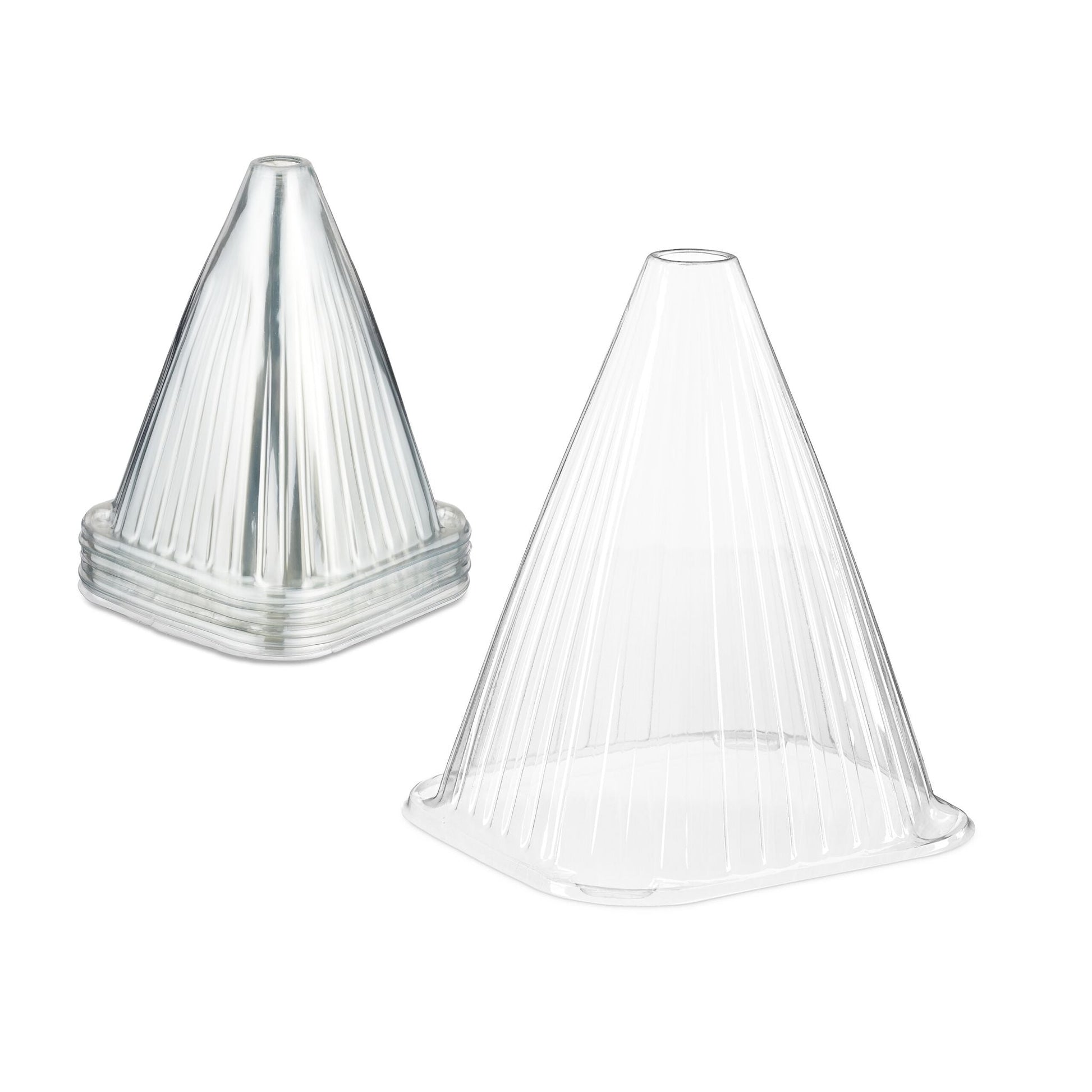 Pflanzenhut 32er-Set Transparent von Relaxdays