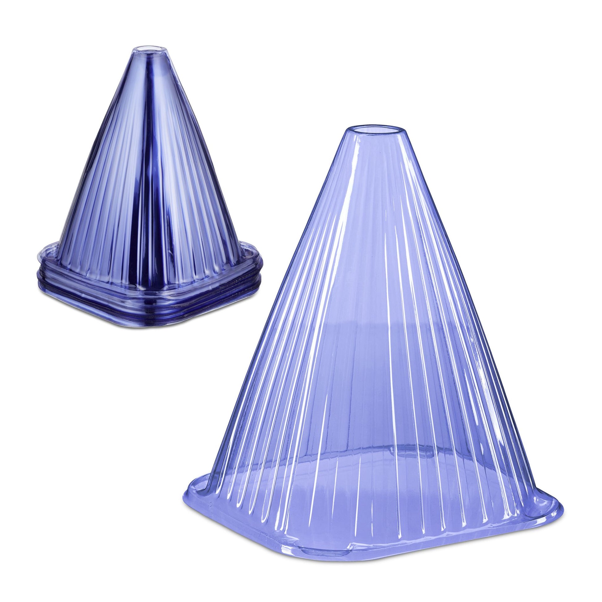 Pflanzenhut 32er-Set Lila von Relaxdays