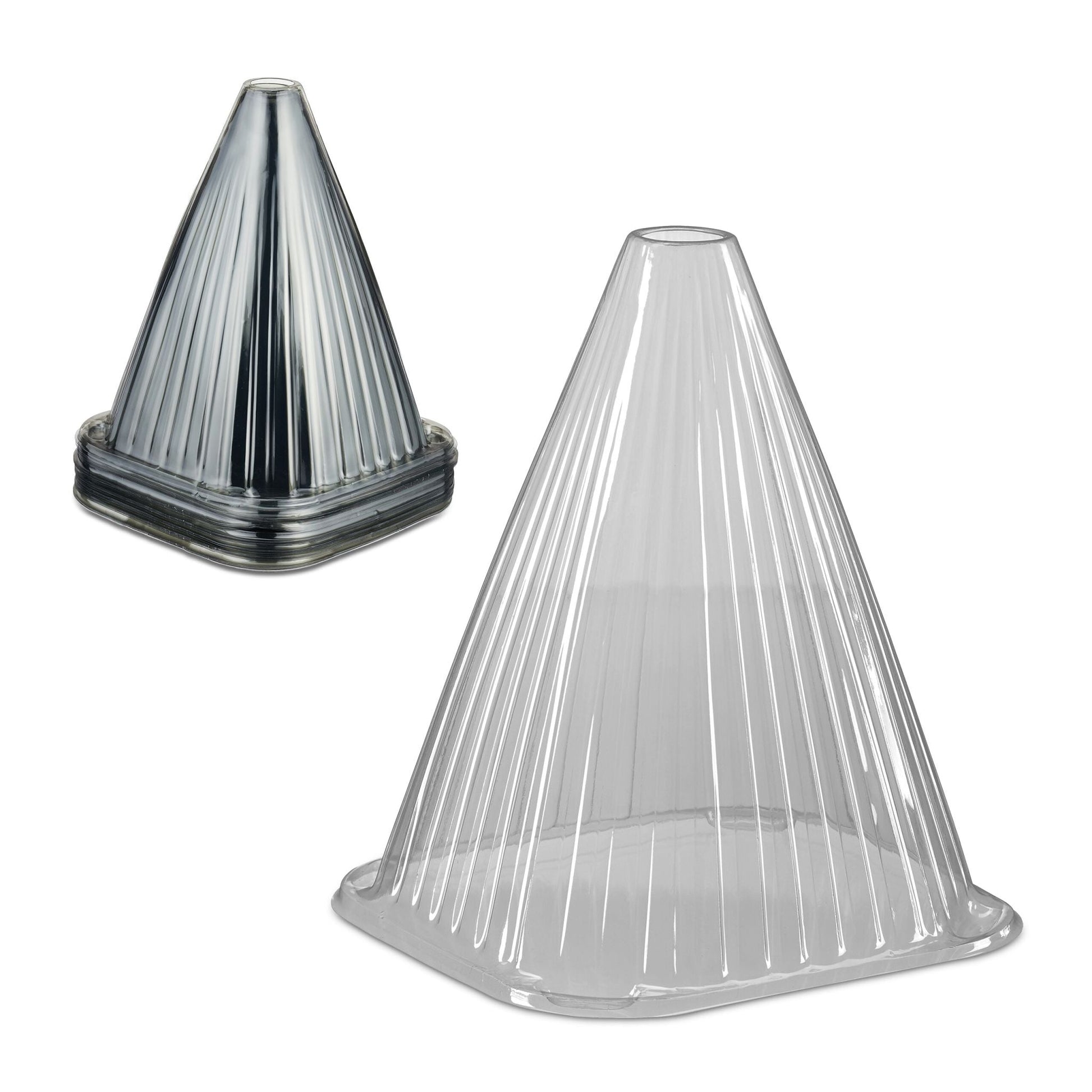 Pflanzenhut 32er-Set Grau von Relaxdays