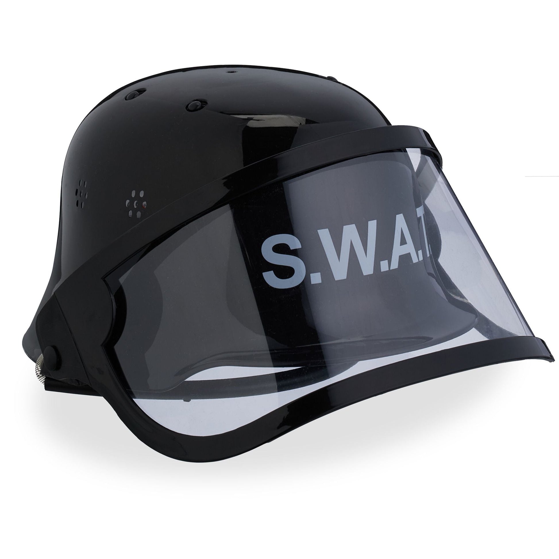 SWAT Helm für Kinder Schwarz von Relaxdays