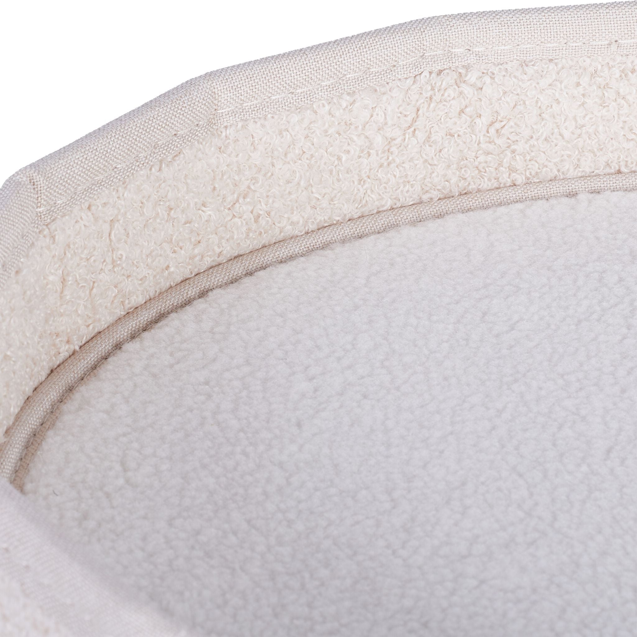 Faltbare Katzenhöhle in Beige Beige-Weiss-Schwarz von Relaxdays