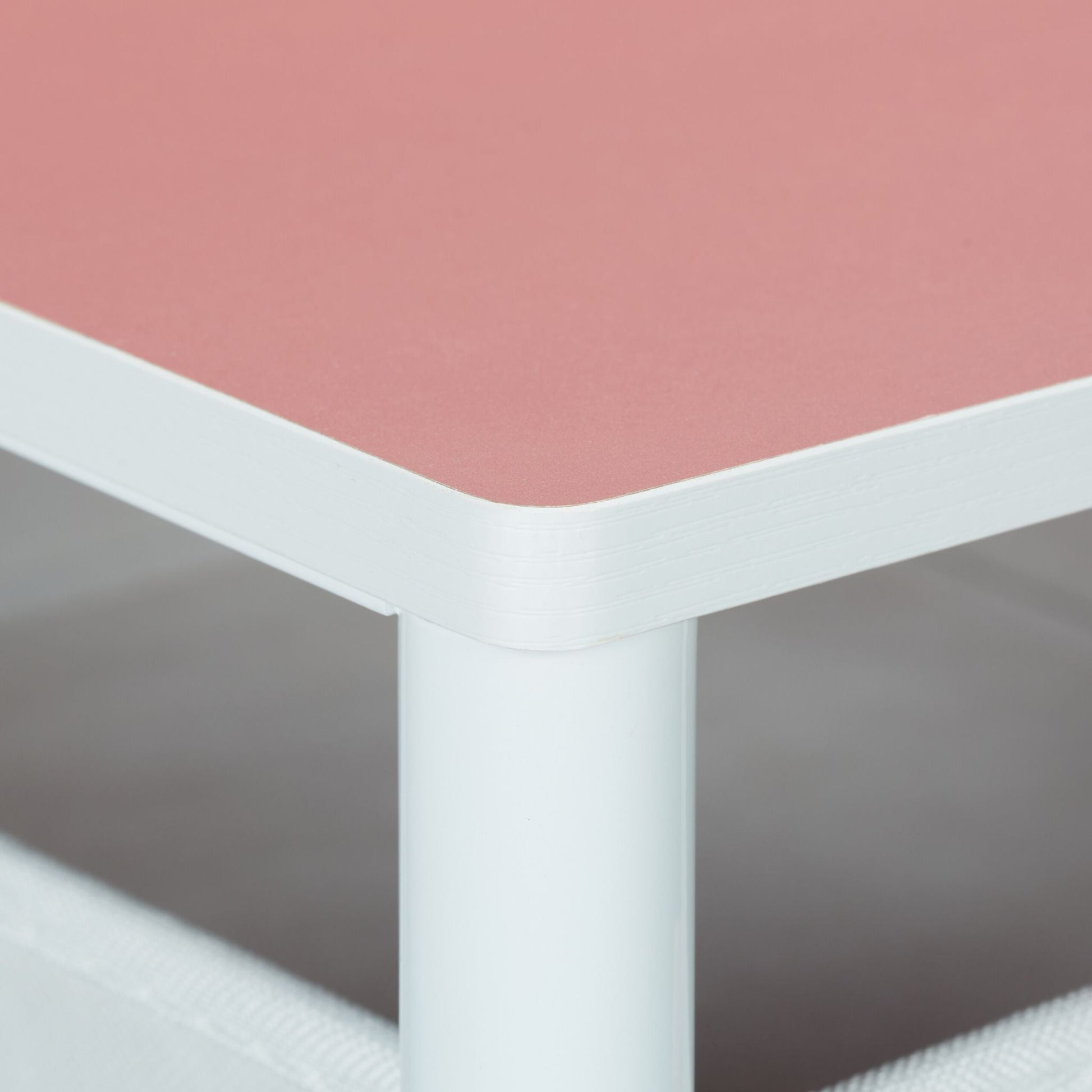Kommode für Kinder 4 Schubladen Weiss-Creme-Rosa von Relaxdays