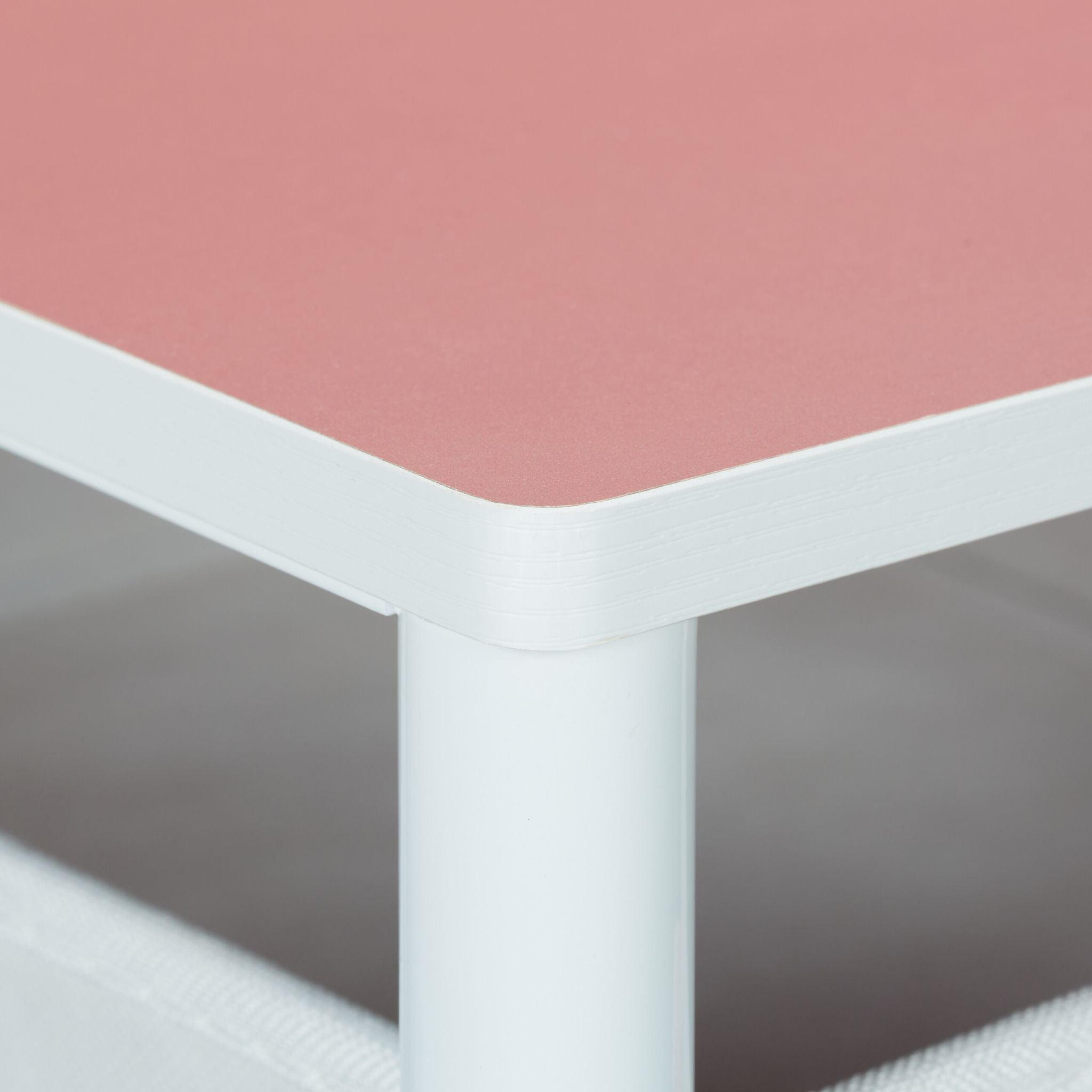 Kommode für Kinder 4 Schubladen Weiss-Creme-Rosa von Relaxdays