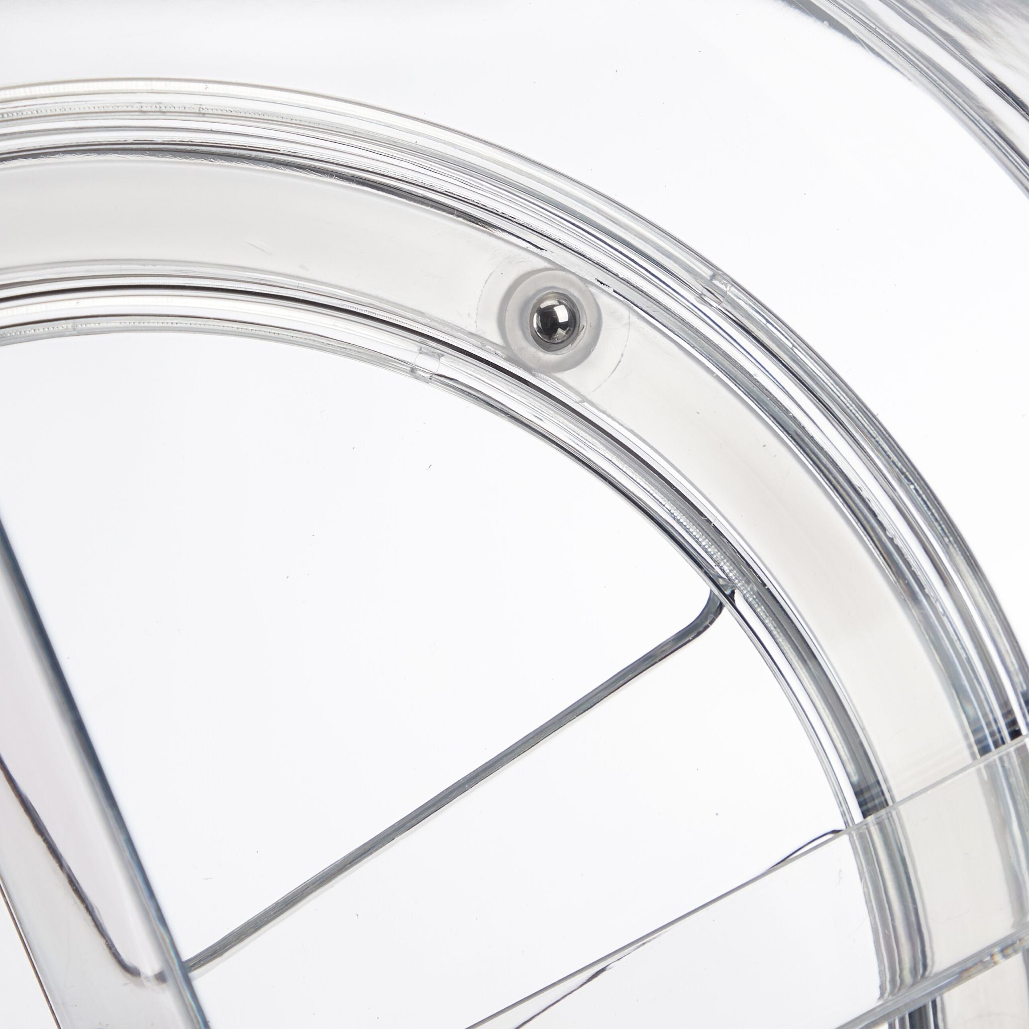 Drehteller für Kühlschrank Transparent von Relaxdays