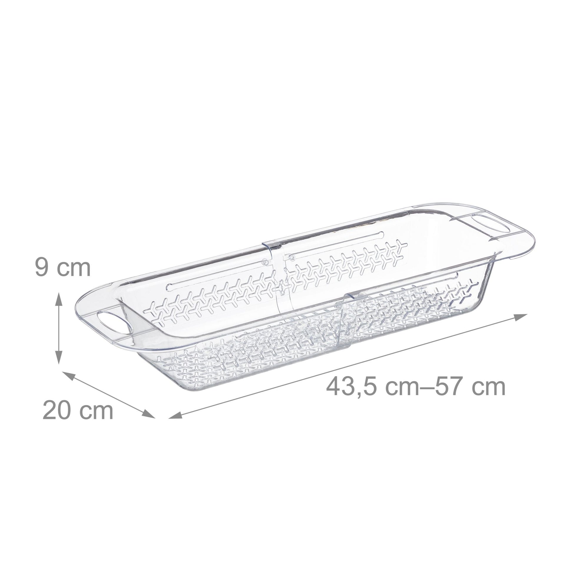 Spülbecken Sieb Transparent von Relaxdays