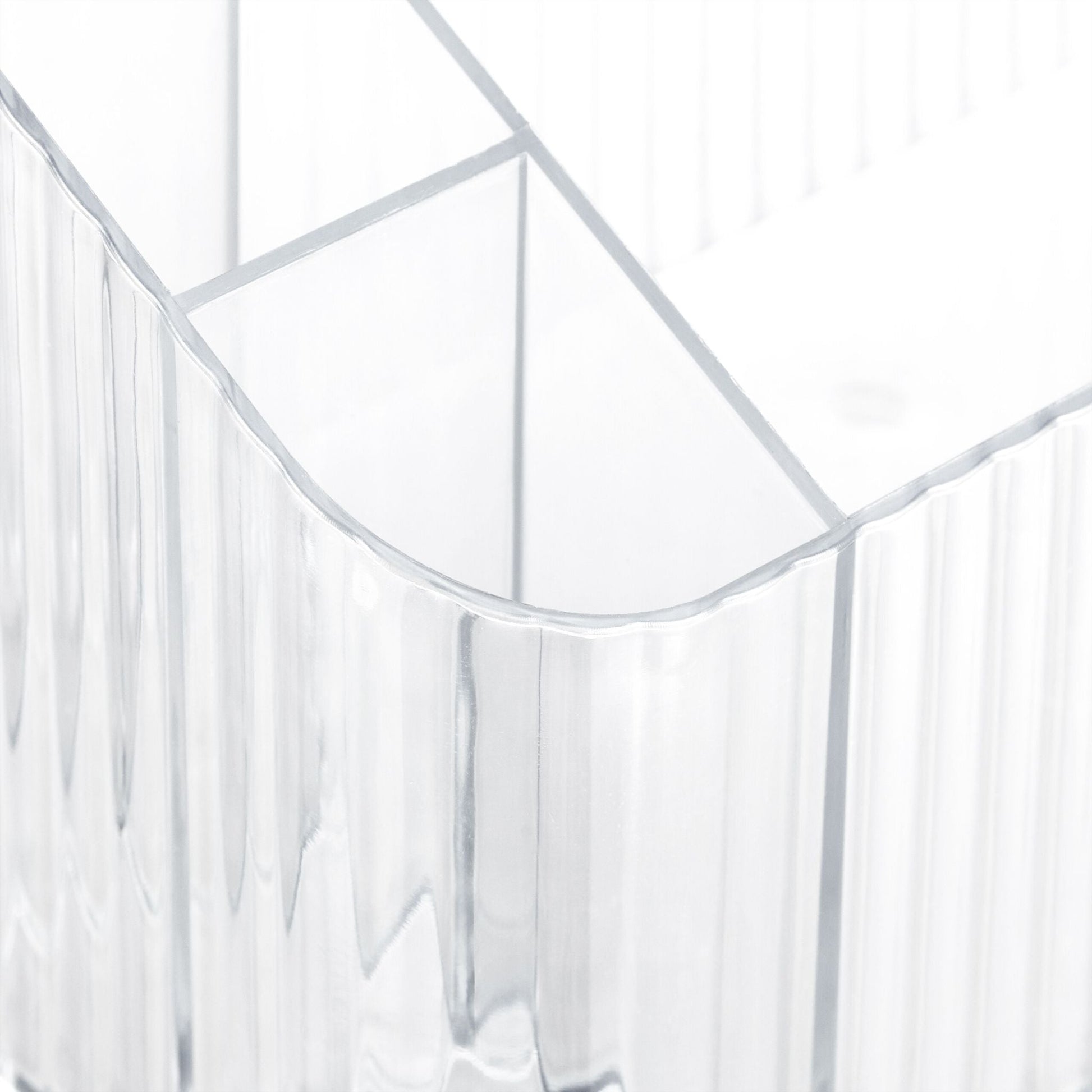 Kosmetik Organizer 2er-Set Transparent von Relaxdays