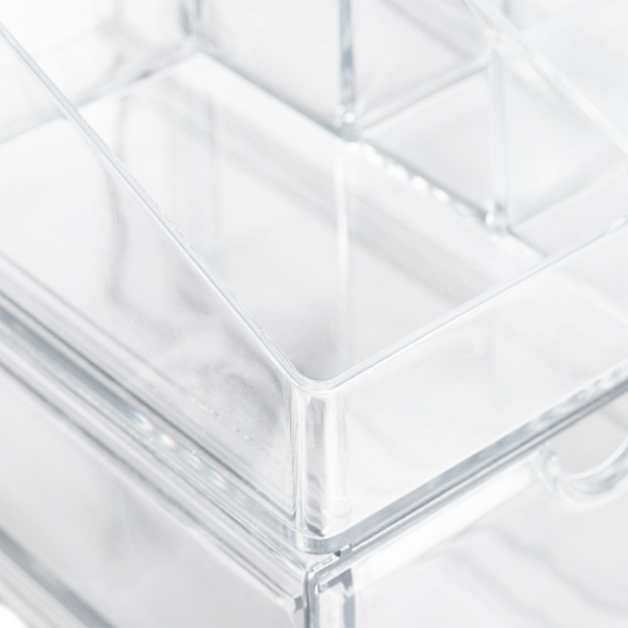 Make Up Organizer mit Schubladen Transparent von Relaxdays