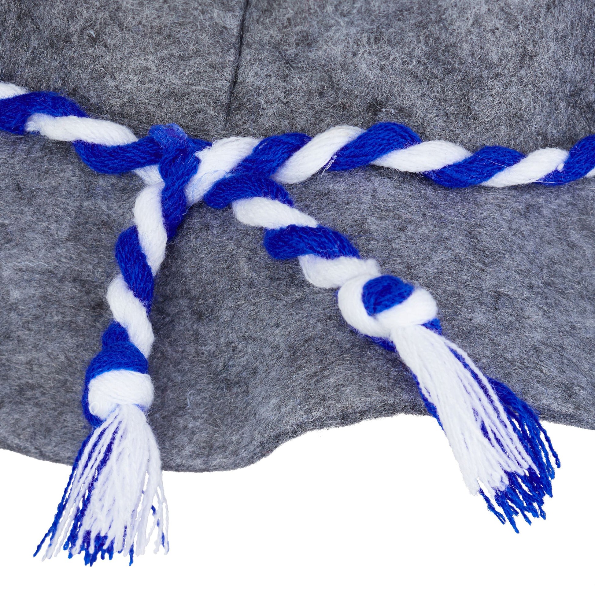 Seppelhut 5er-Set Weiss-Blau-Grau von Relaxdays