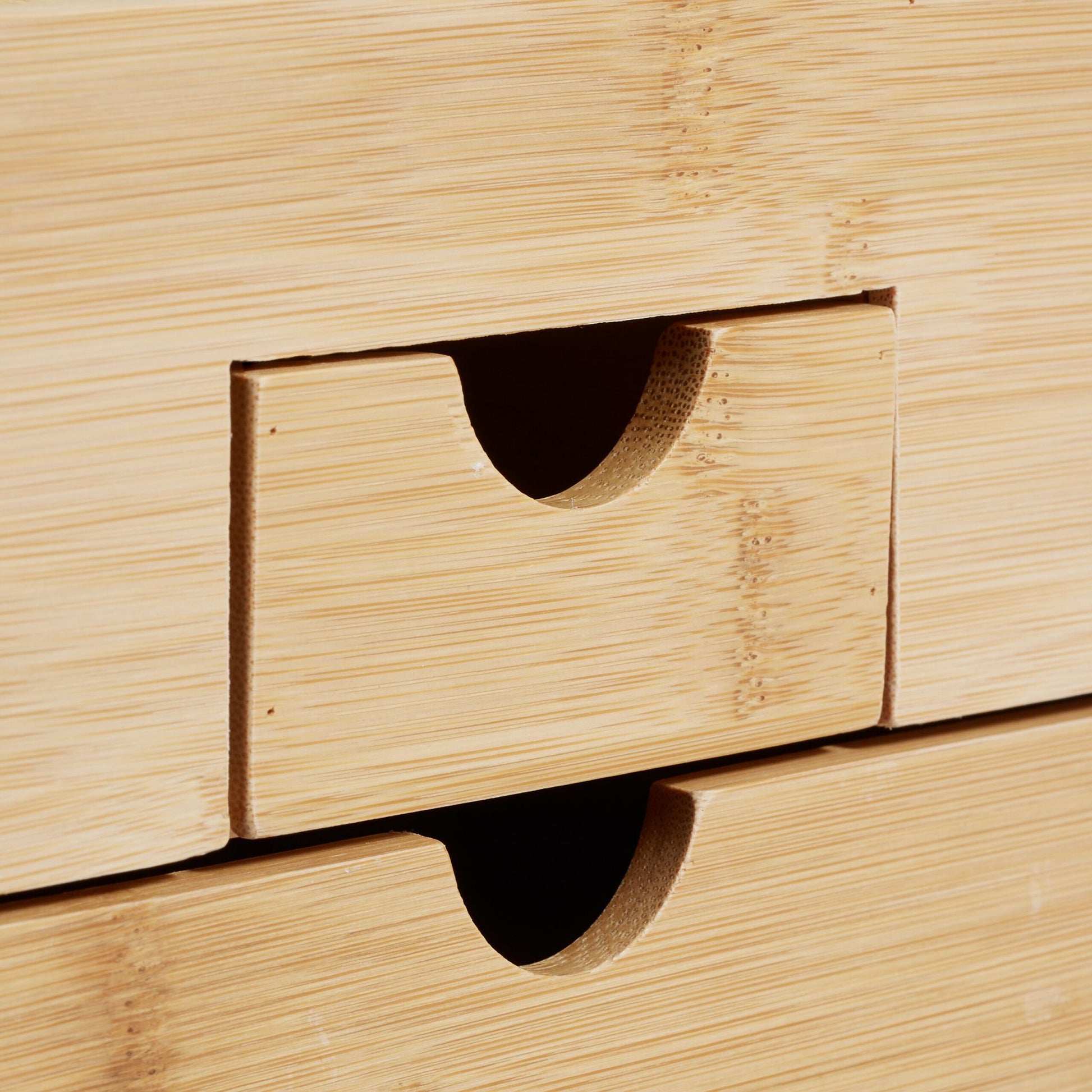 Schreibtisch Organizer mit Schubladen Hellbraun von Relaxdays