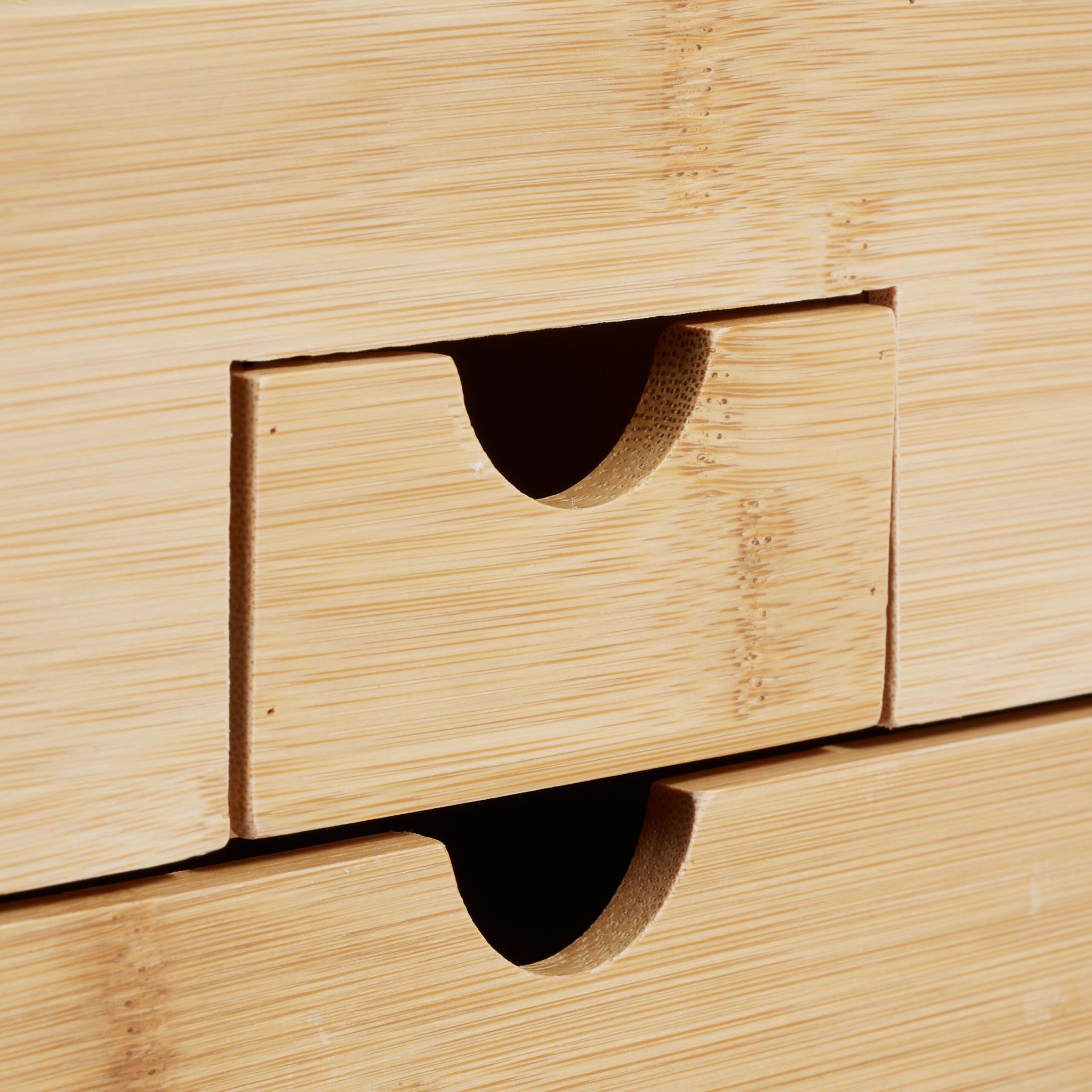 Schreibtisch Organizer mit Schubladen Hellbraun von Relaxdays
