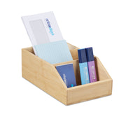 Schreibtisch Organizer Hellbraun von Relaxdays