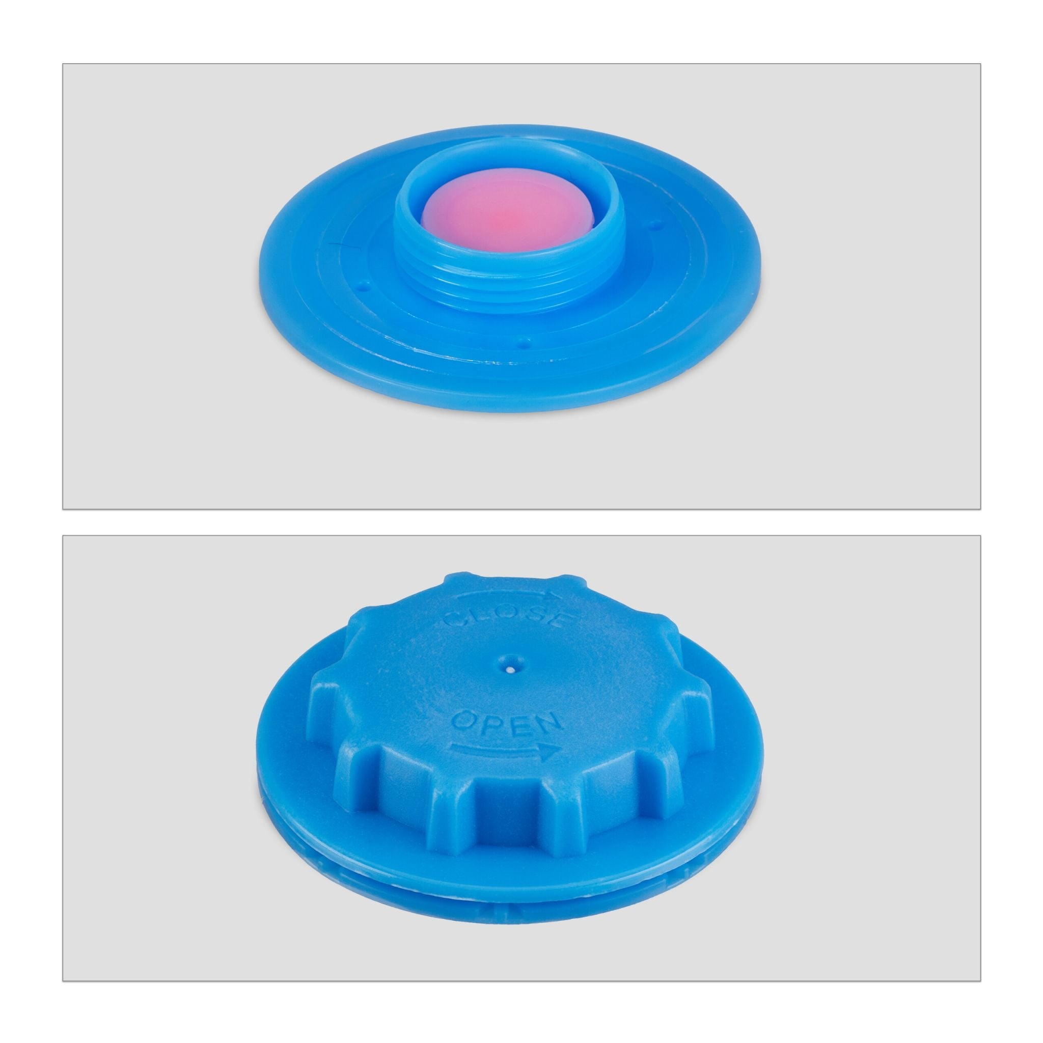 Vakuumbeutel für Kleidung 10er-Set Blau-Transparent von Relaxdays