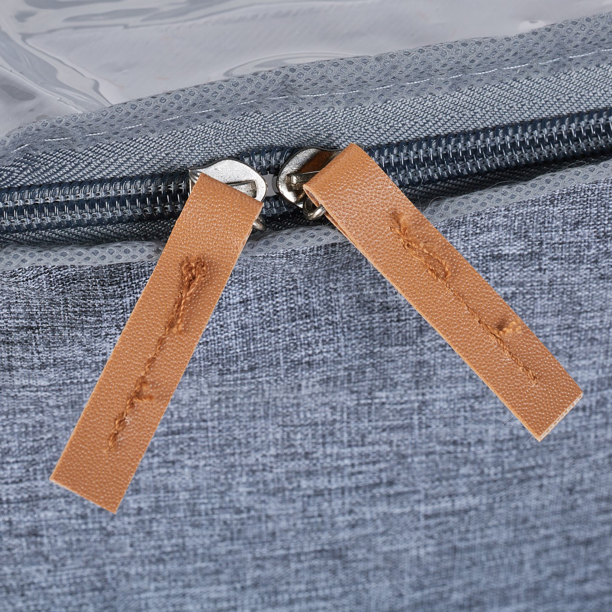 Unterbettkommode 3er-Set Transparent-Grau von Relaxdays