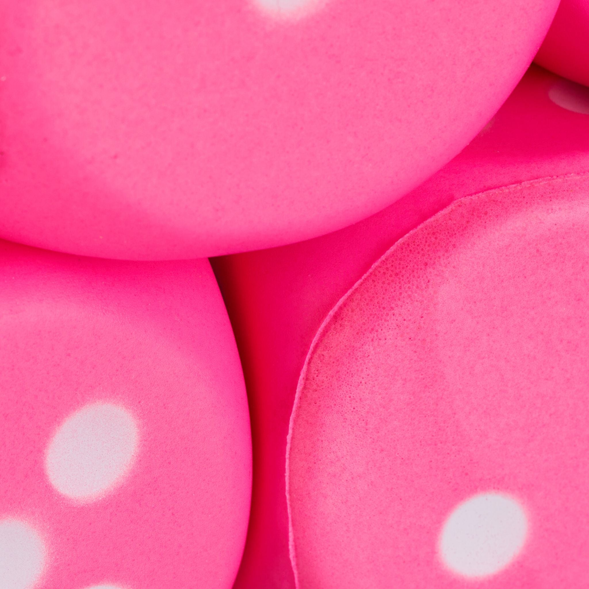Schaumstoffwürfel 6er-Set Weiss-Pink von Relaxdays
