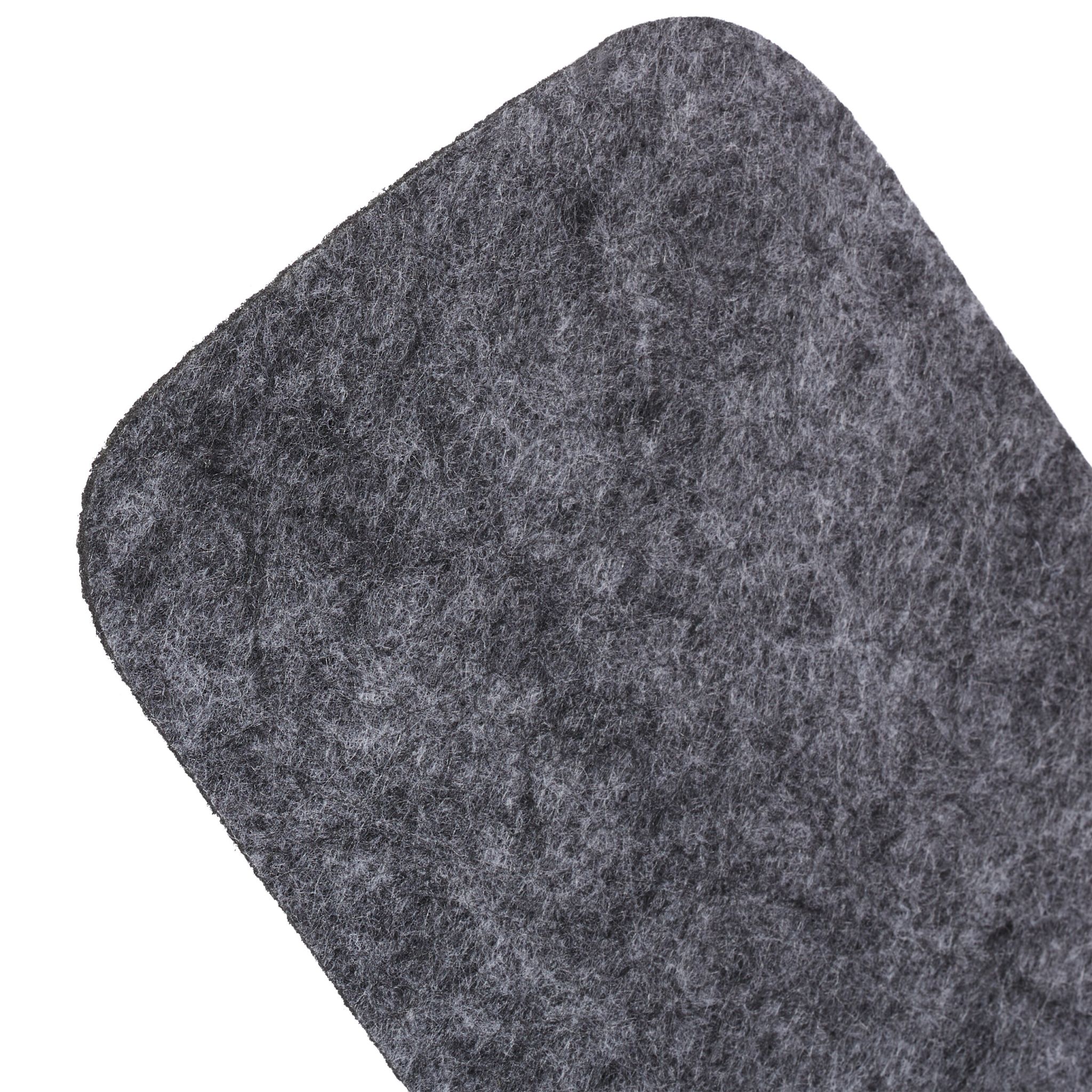 Pfannenschoner Filz 6er-Set Grau von Relaxdays