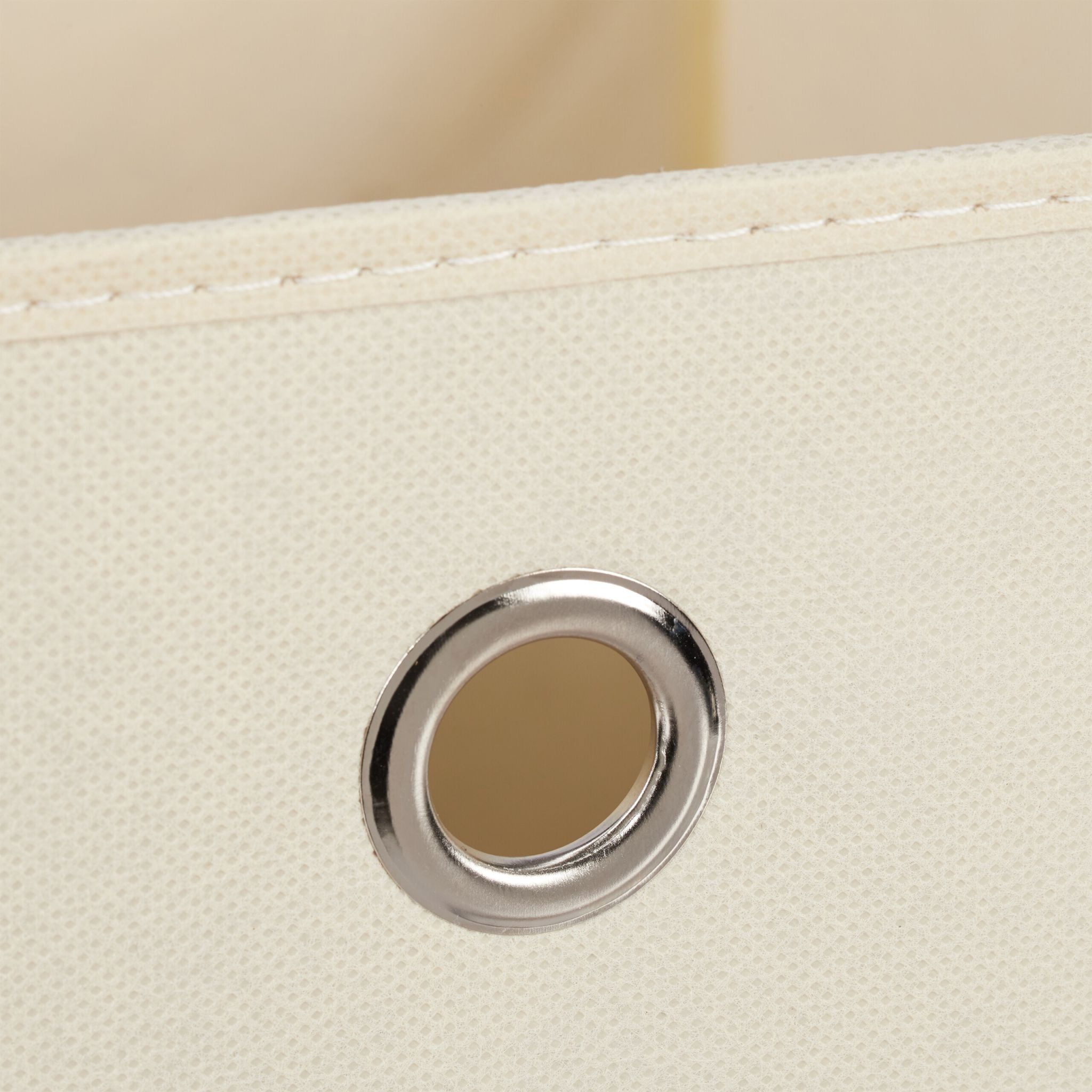 Aufbewahrungsbox 4er-Set Beige-Silber von Relaxdays