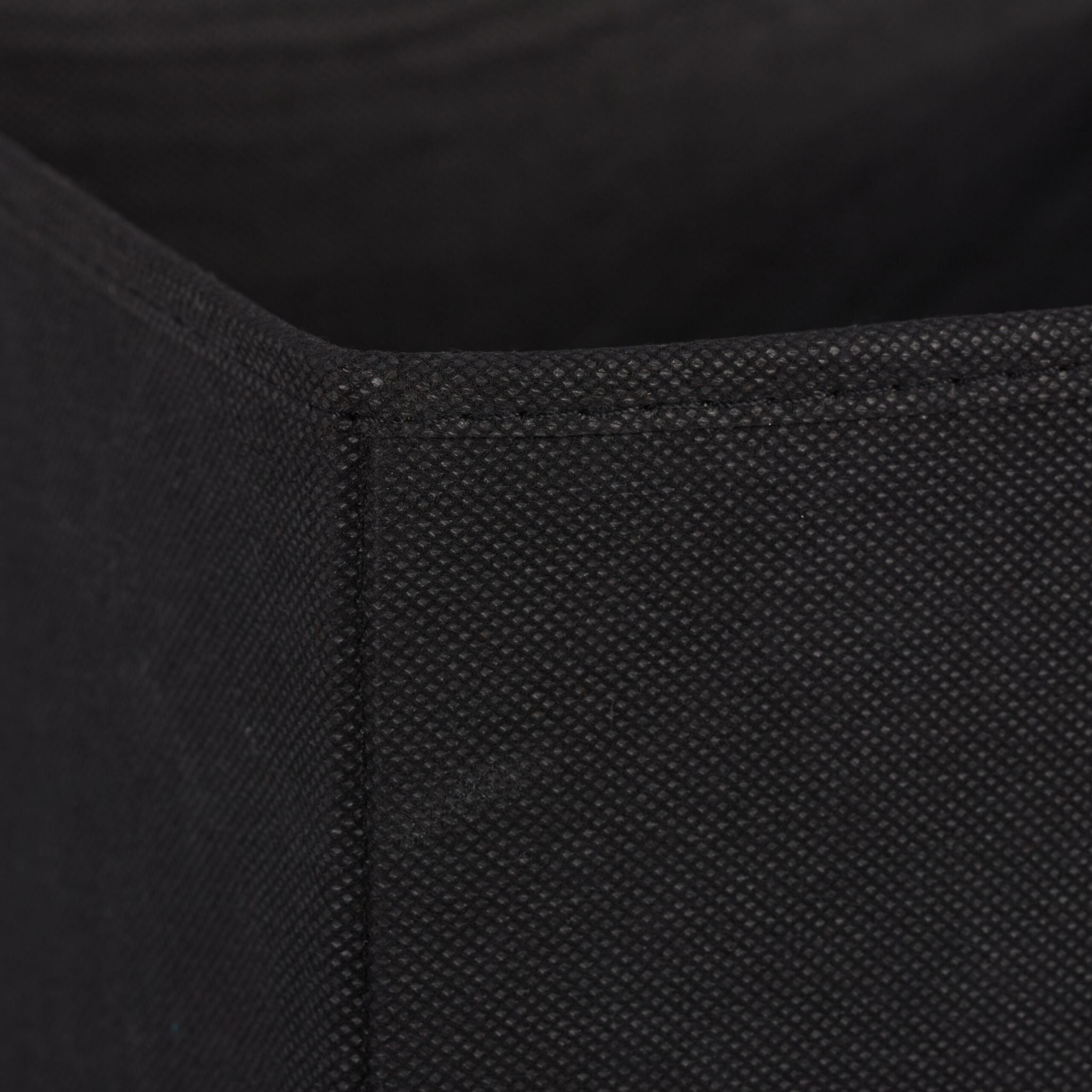 Aufbewahrungsbox 4er-Set Schwarz-Silber von Relaxdays