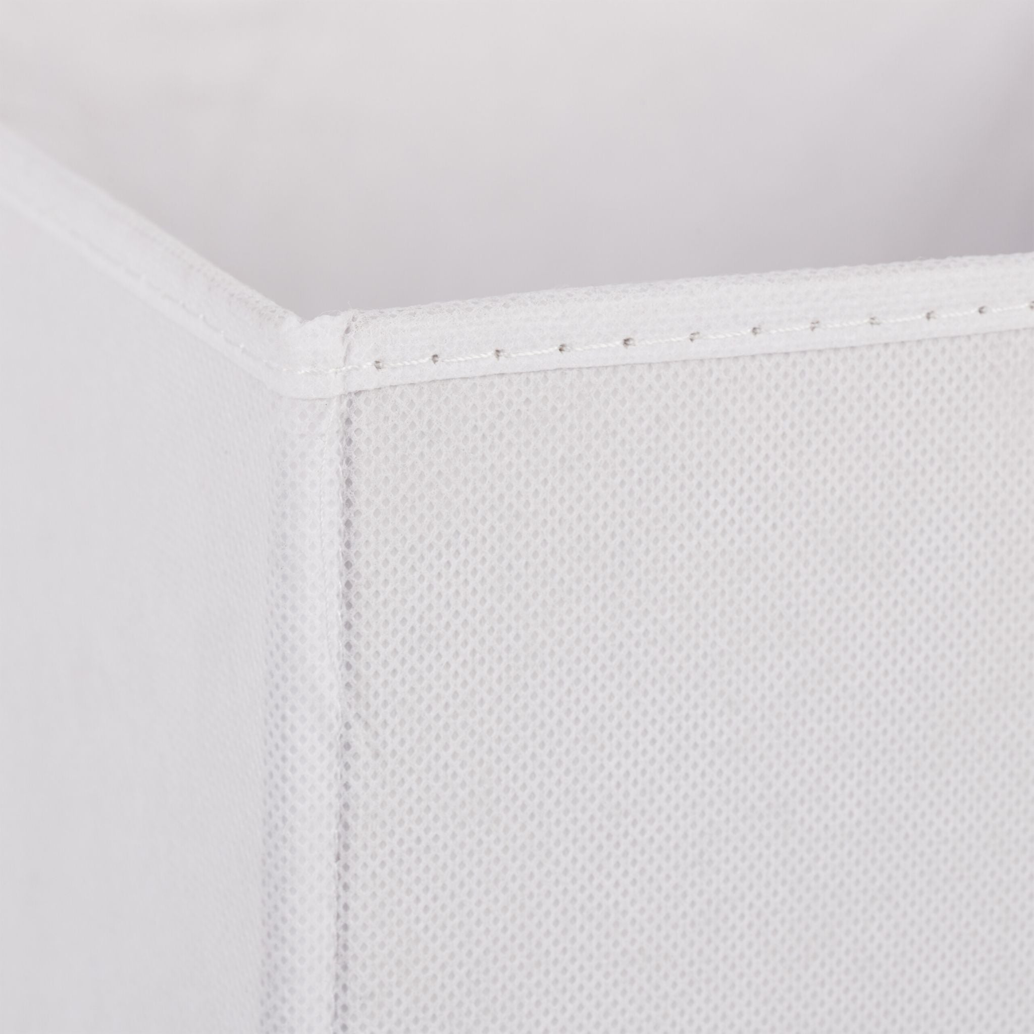 Aufbewahrungsbox 4er-Set Weiss-Silber von Relaxdays