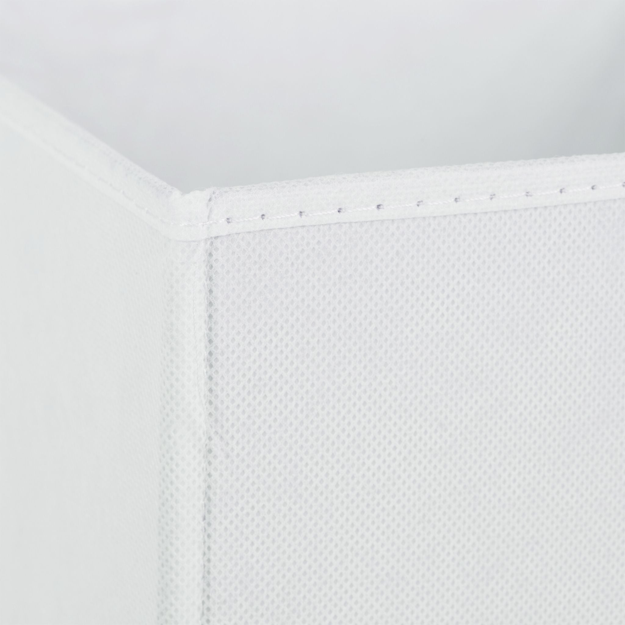 Aufbewahrungsbox 4er-Set Weiss-Silber von Relaxdays