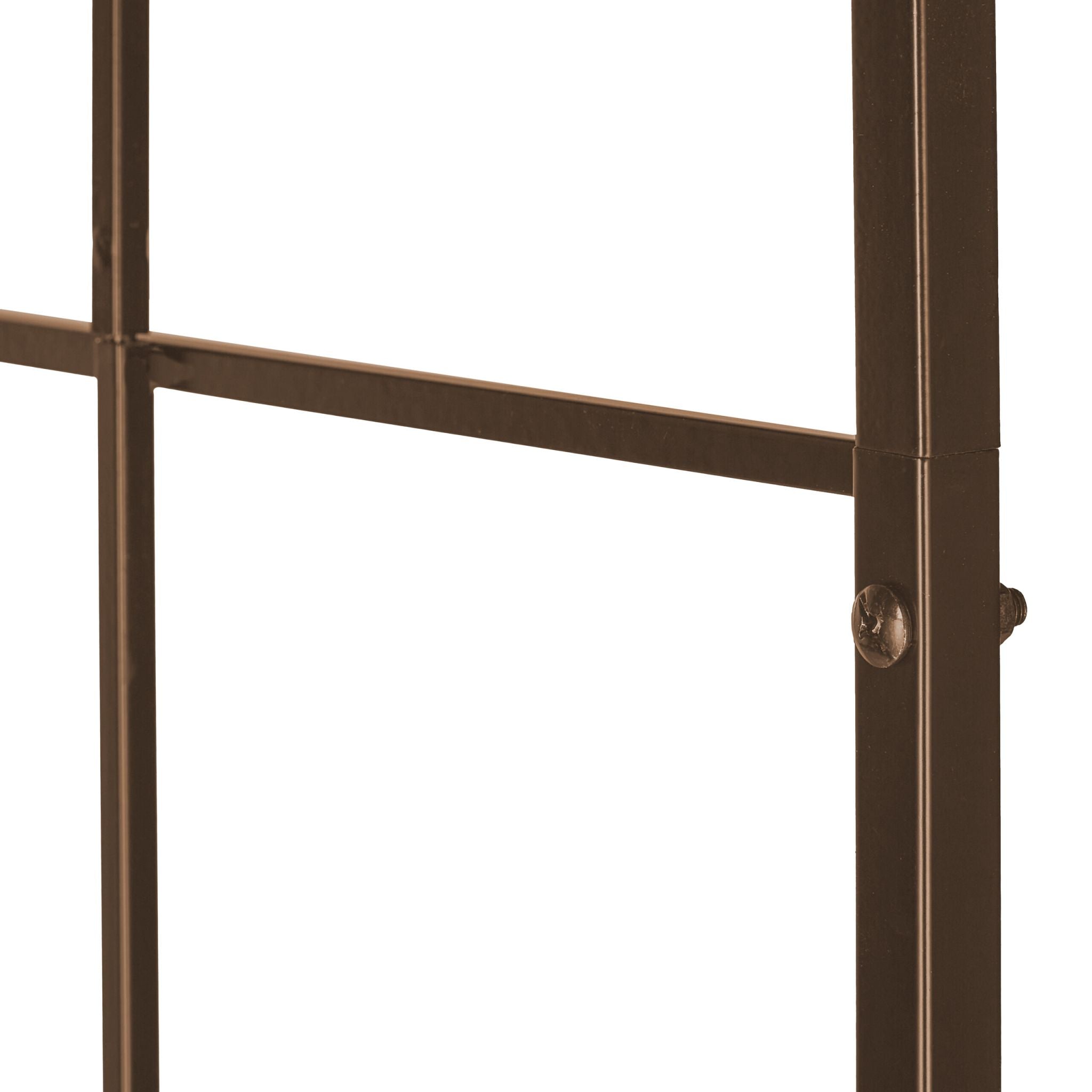 Rosenbogen Metall Braun von Relaxdays