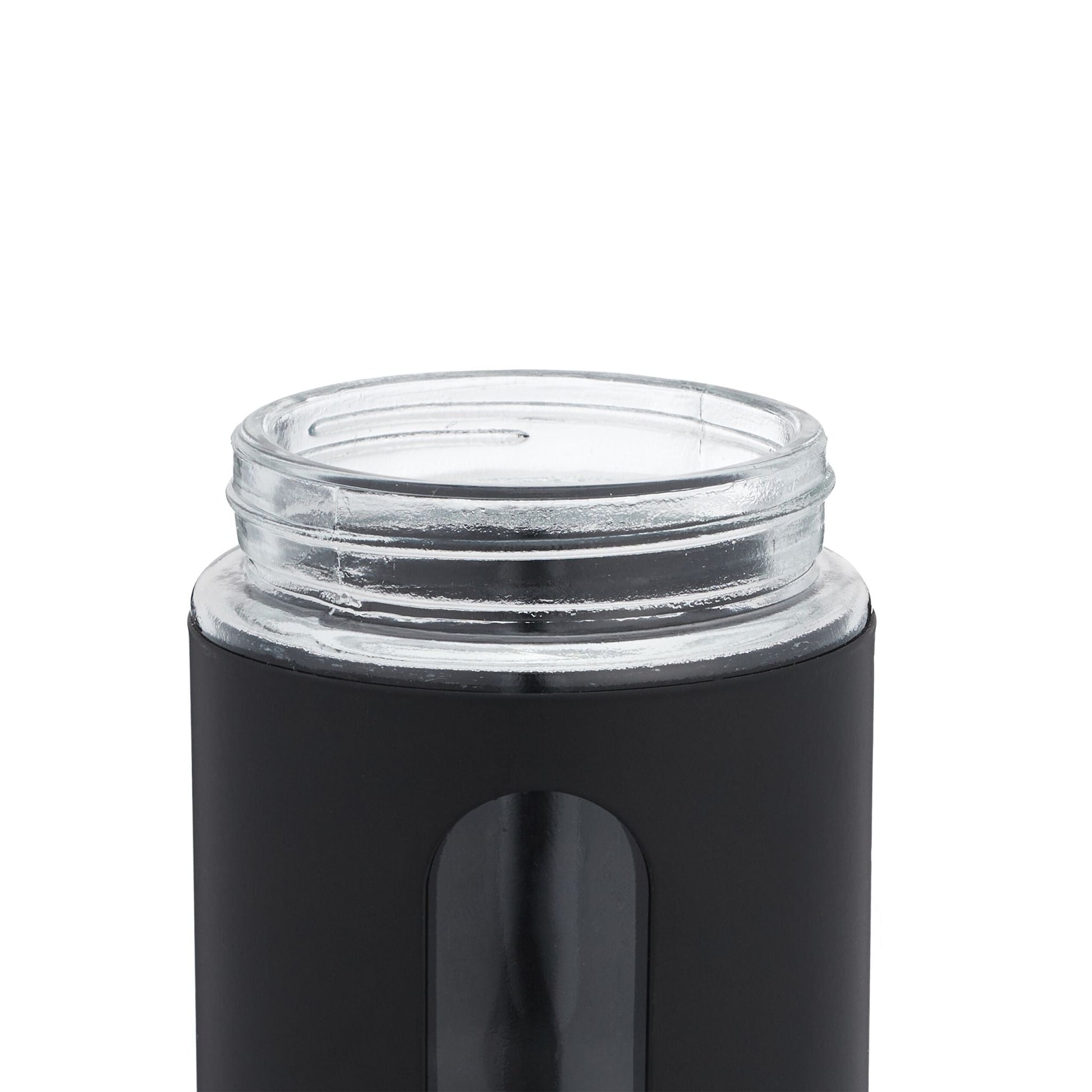 Gewürzstreuer XL 6er-Set Schwarz-Silber-Transparent von Relaxdays