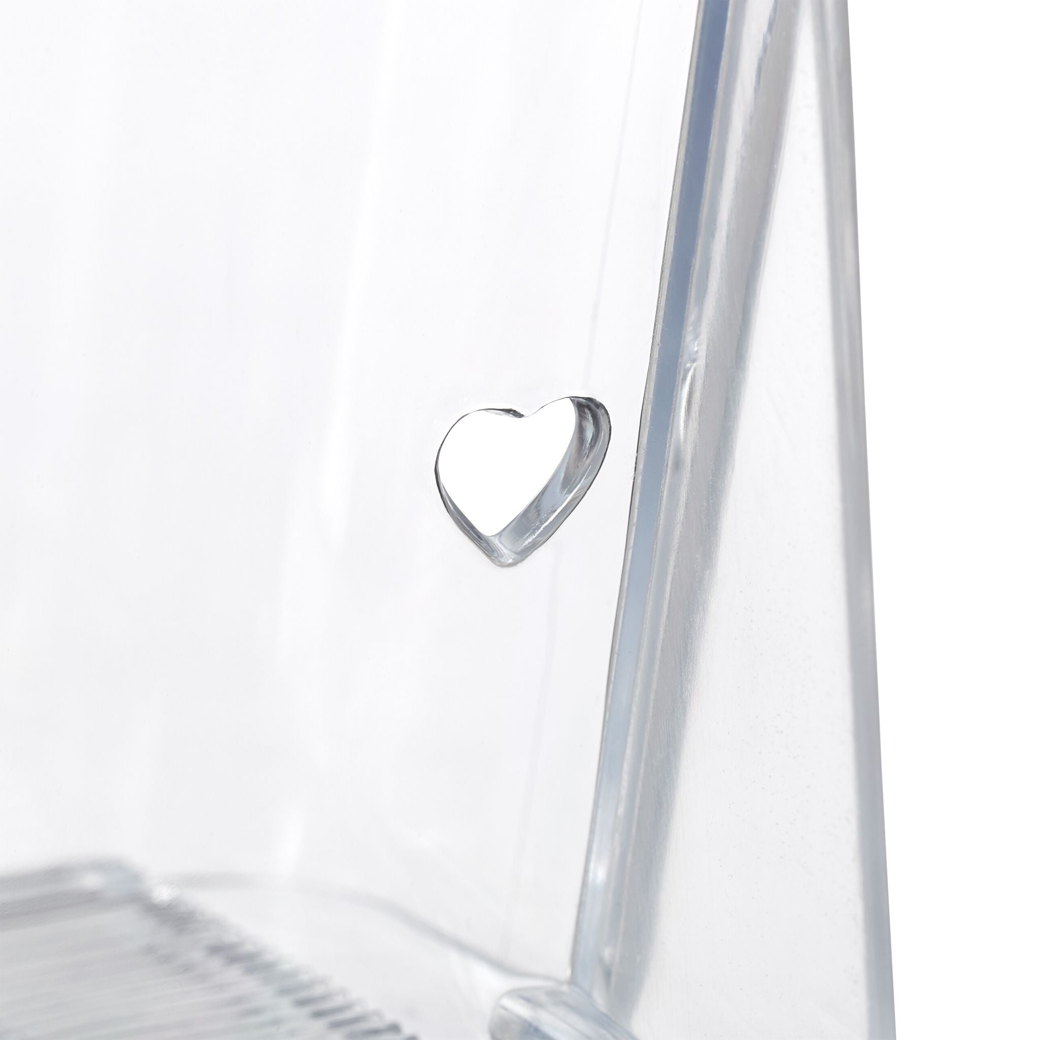 Prospektständer für DIN A5 10er-Set Transparent von Relaxdays