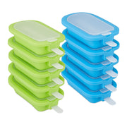 Eisformen 10er-Set Silikon Blau-Grün