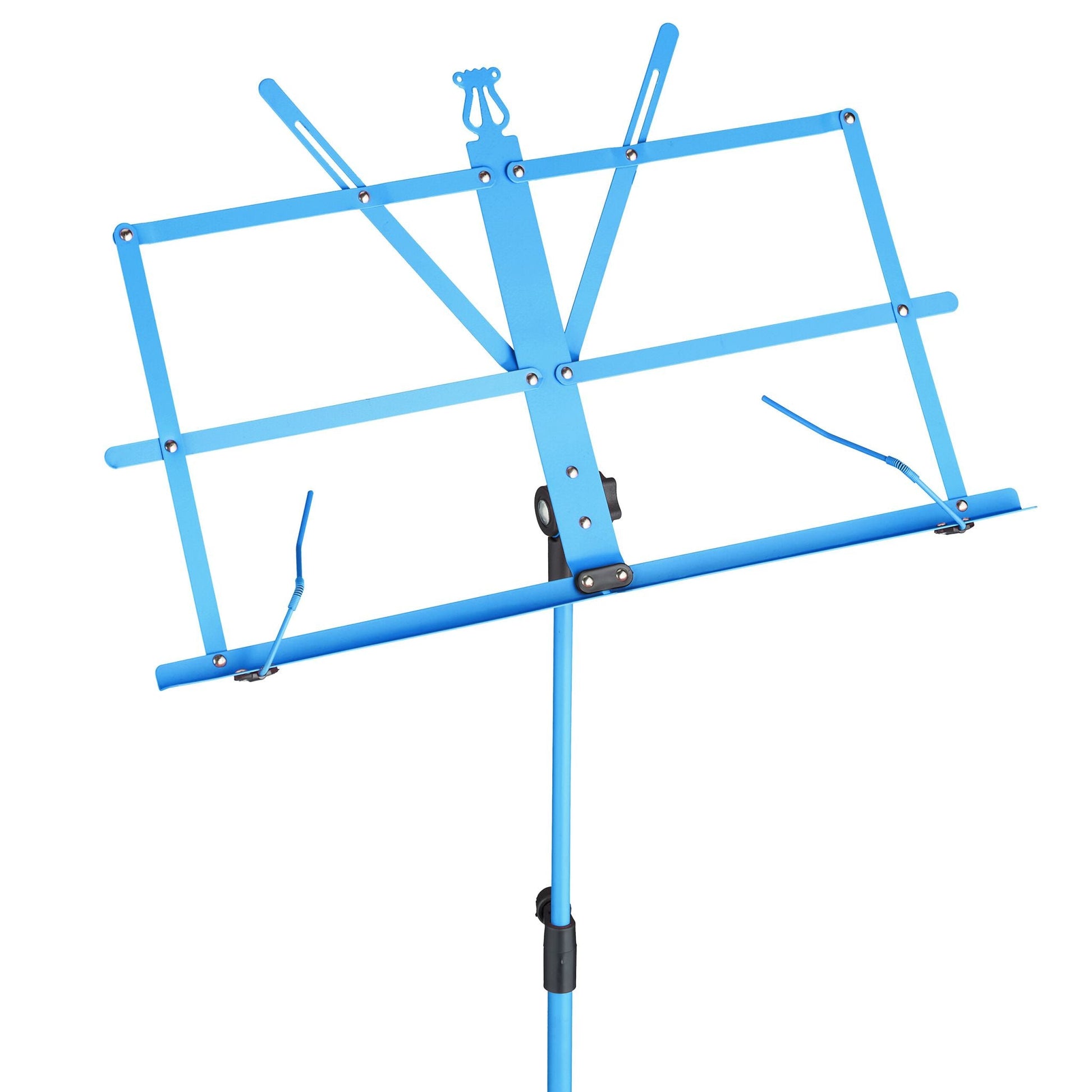 Notenständer klappbar Blau-Schwarz von Relaxdays