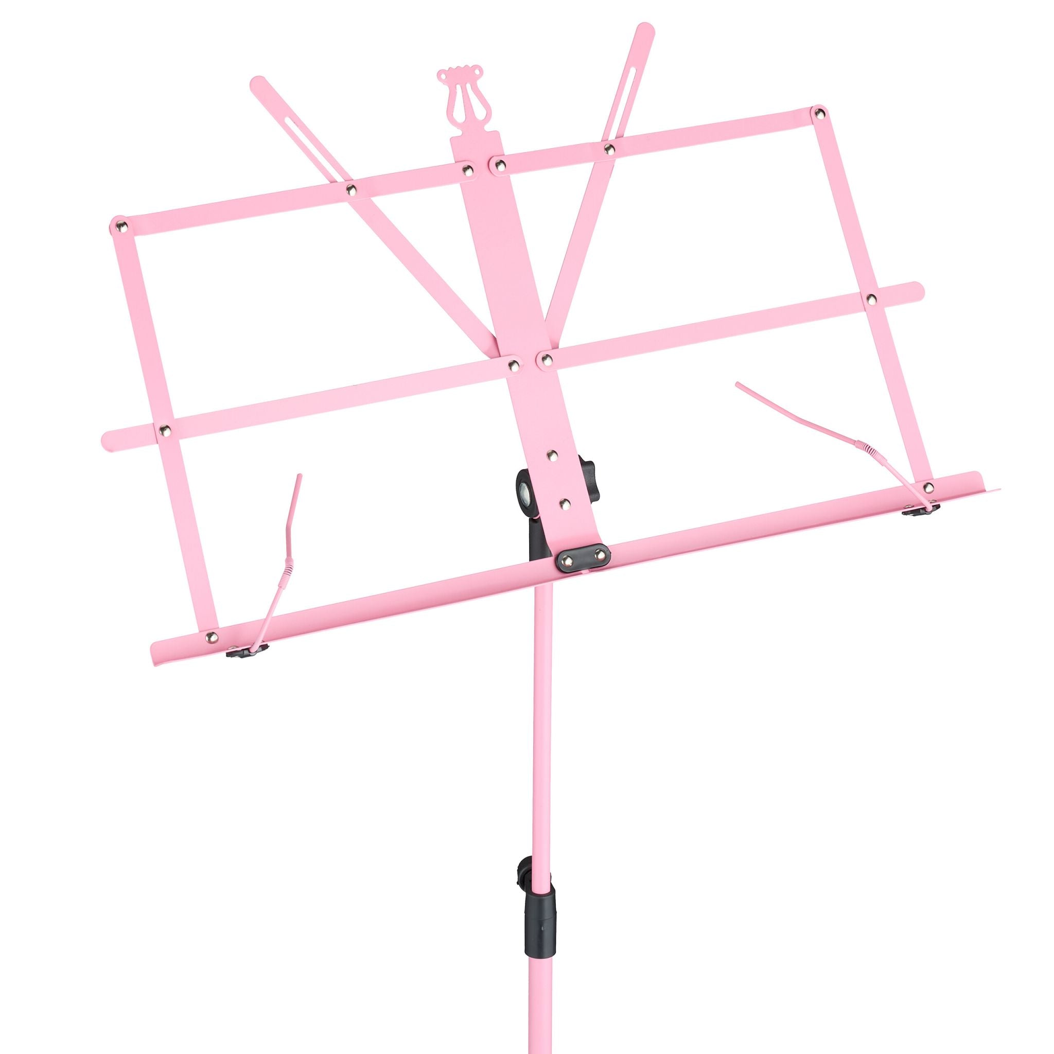 Notenständer klappbar Rosa von Relaxdays