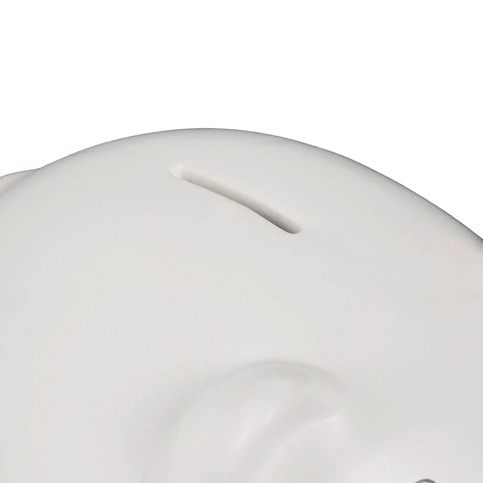 Sparschwein mit Korknase Weiss-Hellbraun-Schwarz von Relaxdays