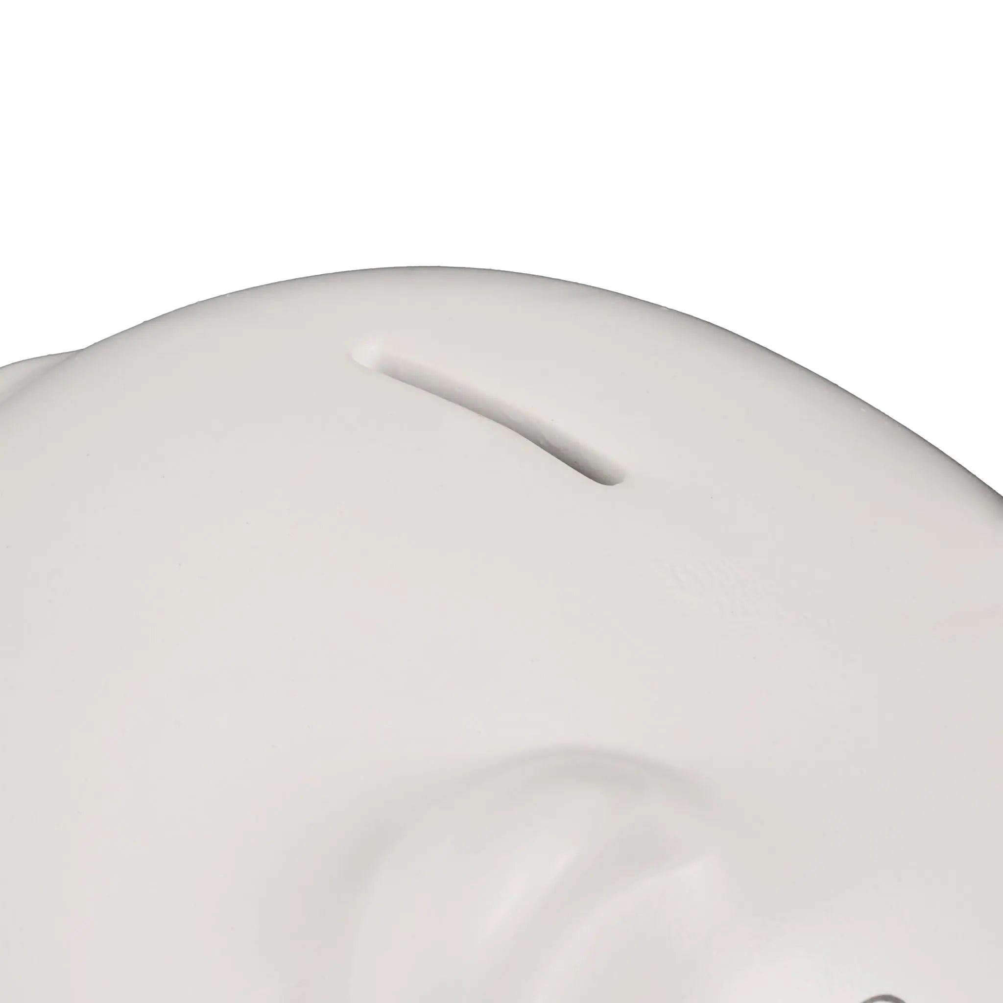 Sparschwein mit Korknase Weiss-Hellbraun-Schwarz von Relaxdays