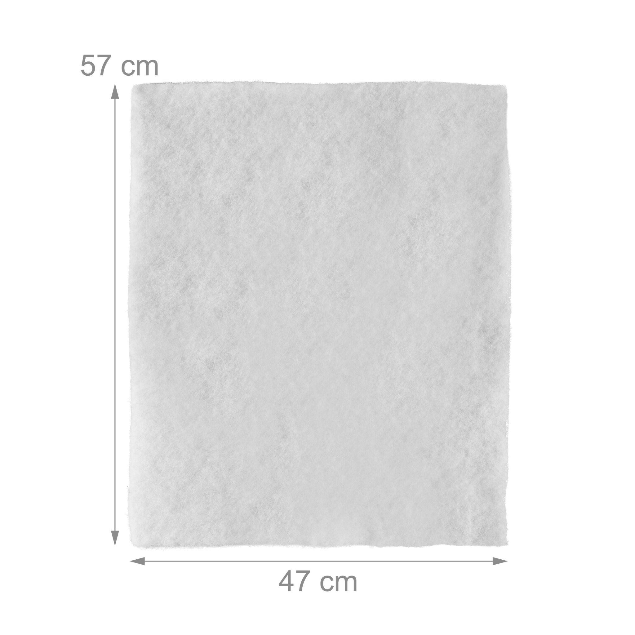 Dunstabzugshaube Filter 10er-Set Weiss von Relaxdays