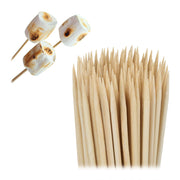 Schaschlikspiesse Bambus 500er-Set Hellbraun von Relaxdays