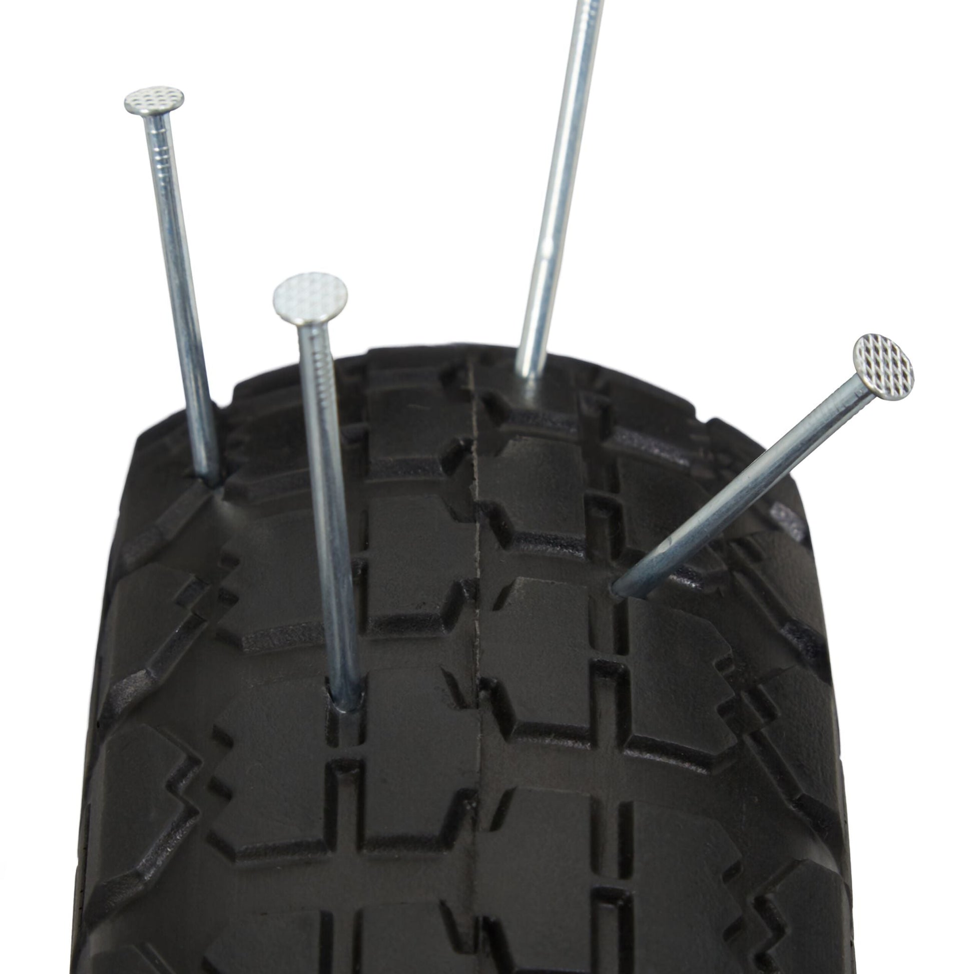 Sackkarrenrad PU 4er-Set 4.10/3.50-4 Schwarz von Relaxdays