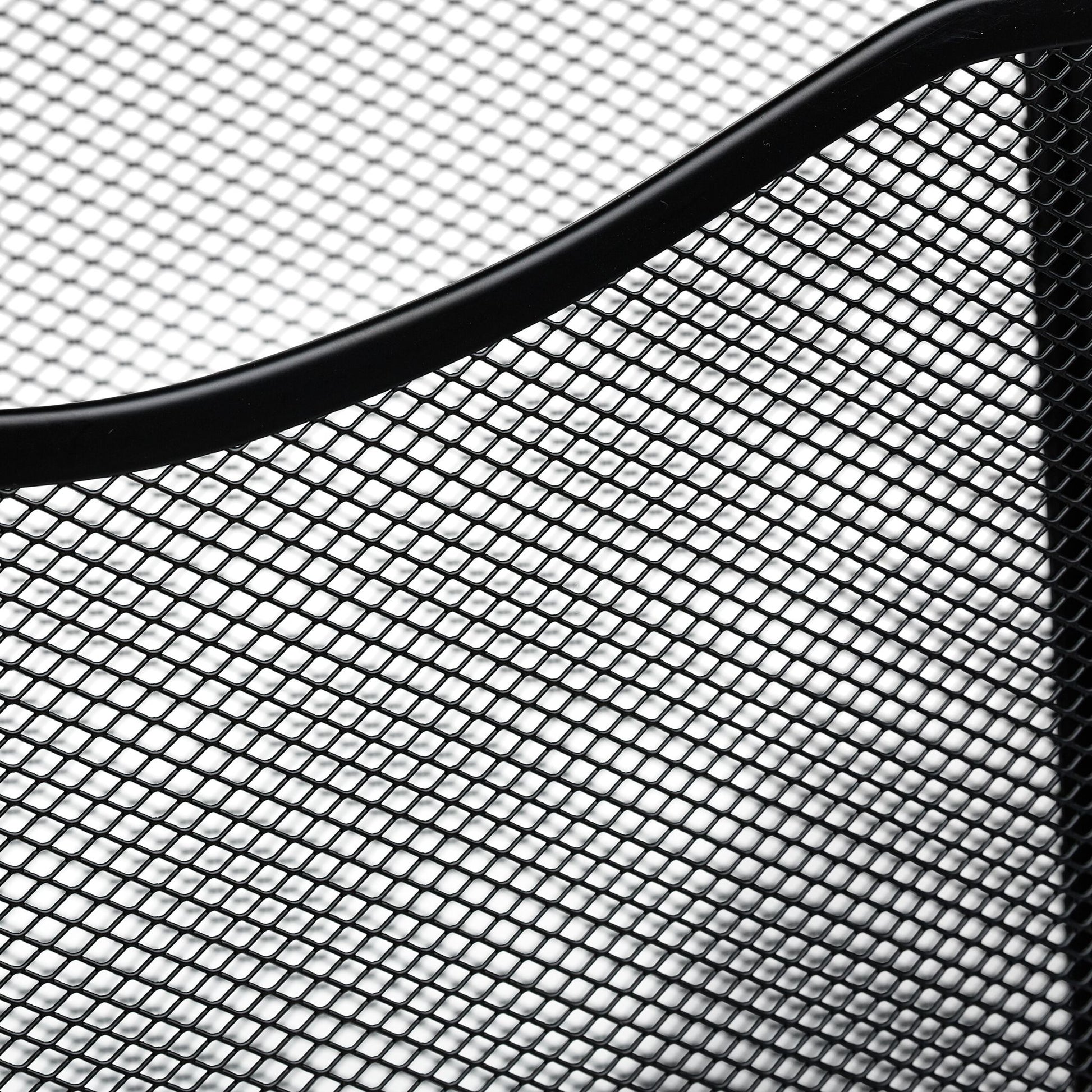 Zeitschriftenhalter Wand 3er-Set Schwarz von Relaxdays