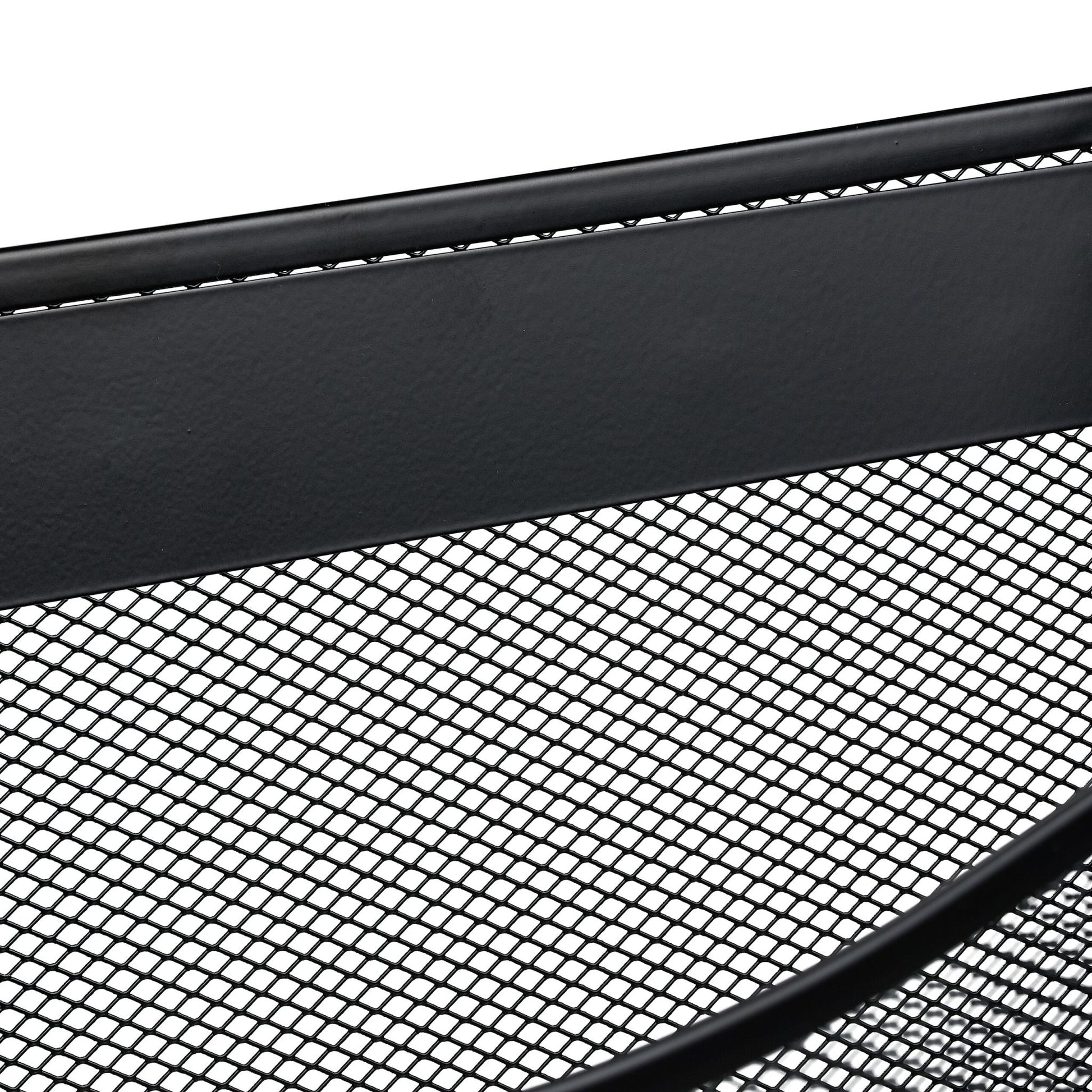 Zeitschriftenhalter Wand 3er-Set Schwarz von Relaxdays