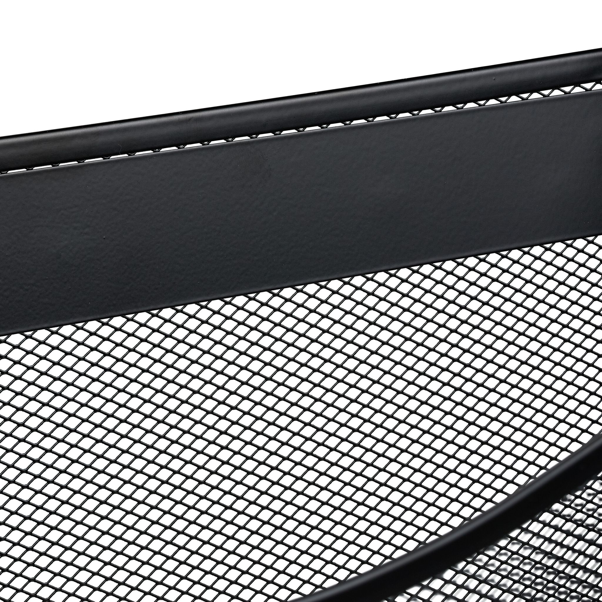 Zeitschriftenhalter Wand 3er-Set Schwarz von Relaxdays