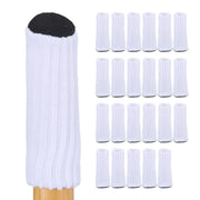 Stuhlbeinsocken 24 Stück Stuhlstrümpfe Weiss von guteszeug.ch
