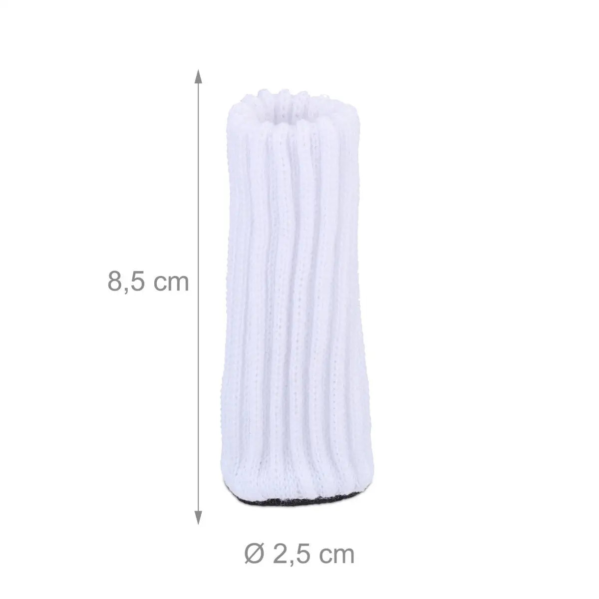 Stuhlbeinsocken 24 Stück Stuhlstrümpfe Weiss von guteszeug.ch